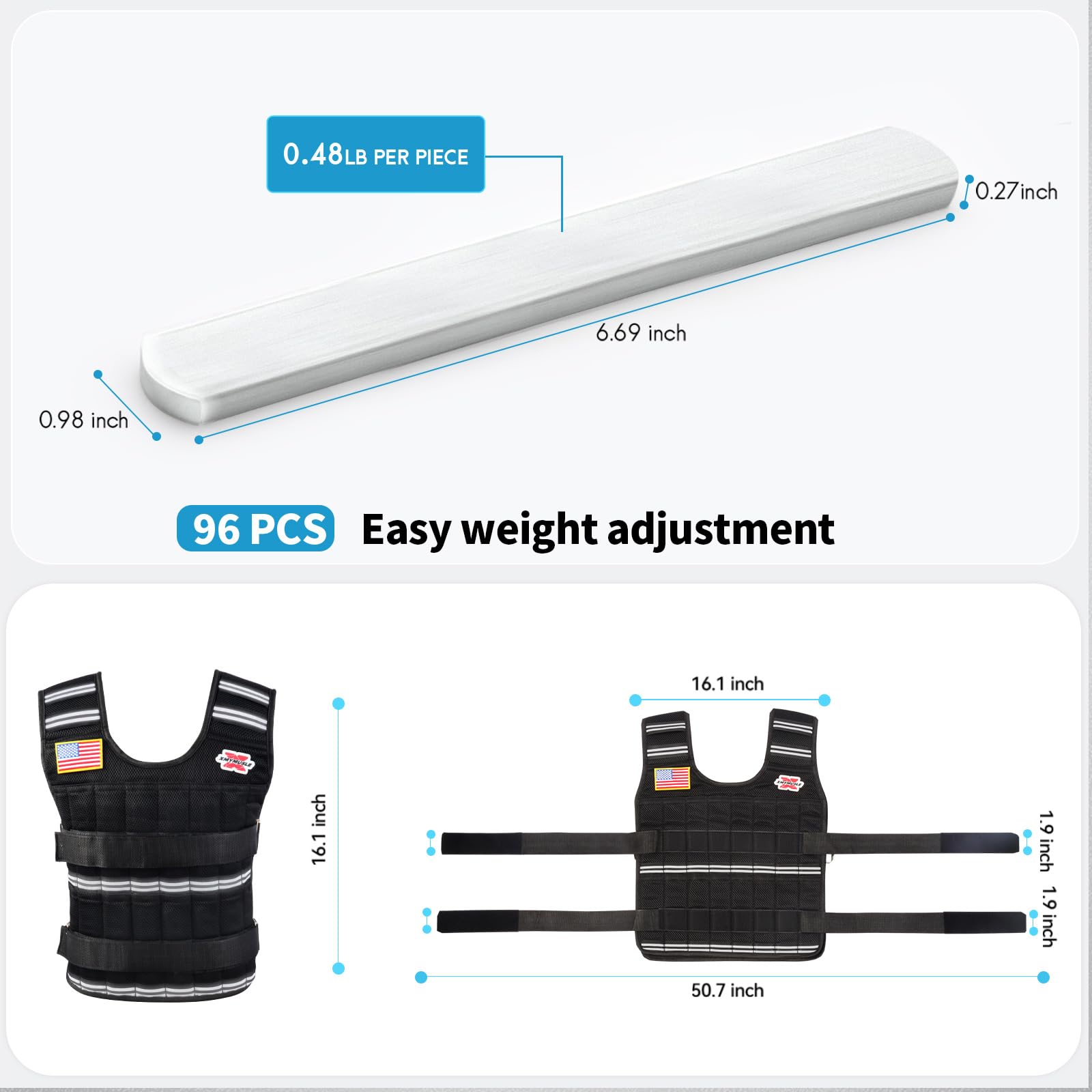 【stein】ADJUSTABLE VEST Amazon.com : ZTTENLLY Adjustable Weighted Vest with Shoulder