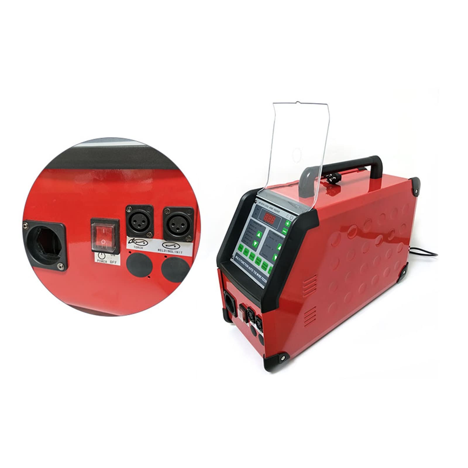Máquina de alimentación del alimentador de alambre frío de TIg Controlada digitalmente for soldadura de pulso Tig para un trabajo eficiente