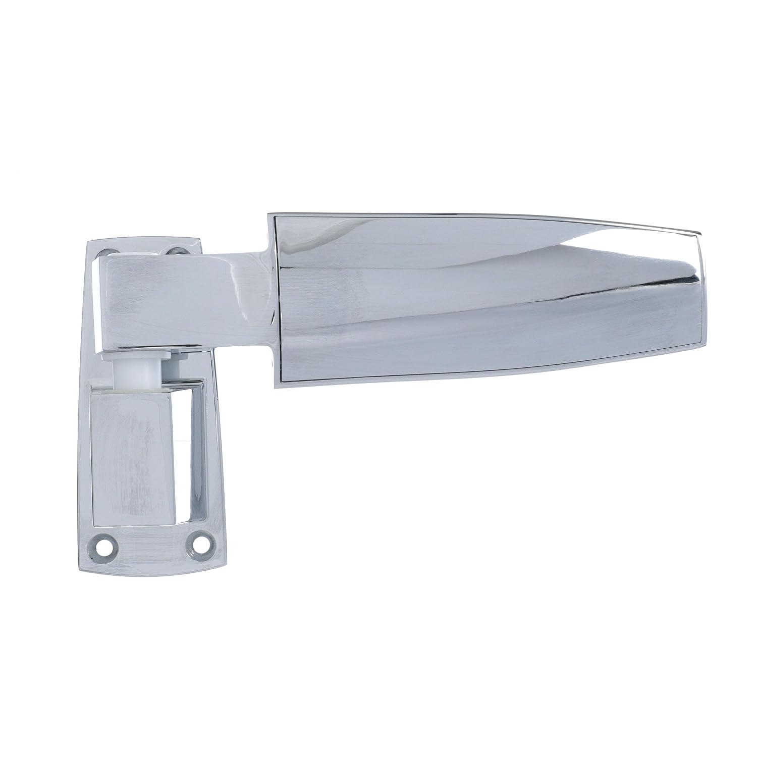 1-3/8" Offset Polished Chrome Non-Adjustable Cam-Rise Lift-Off Walk-in Door Hinge