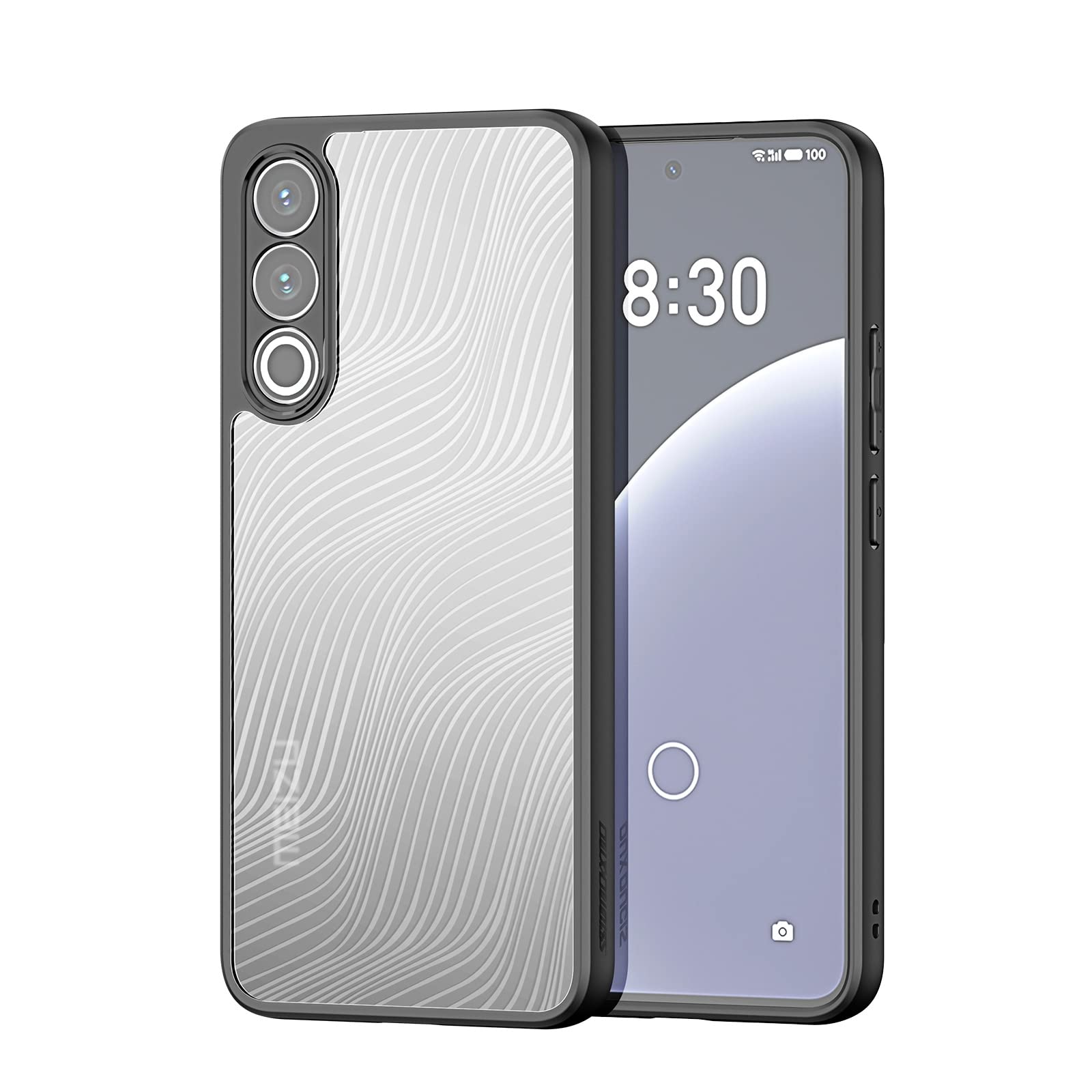 ZZjingli For Meizu 20 Aimo Series TPU + PC Frosted Phone Case(Black)