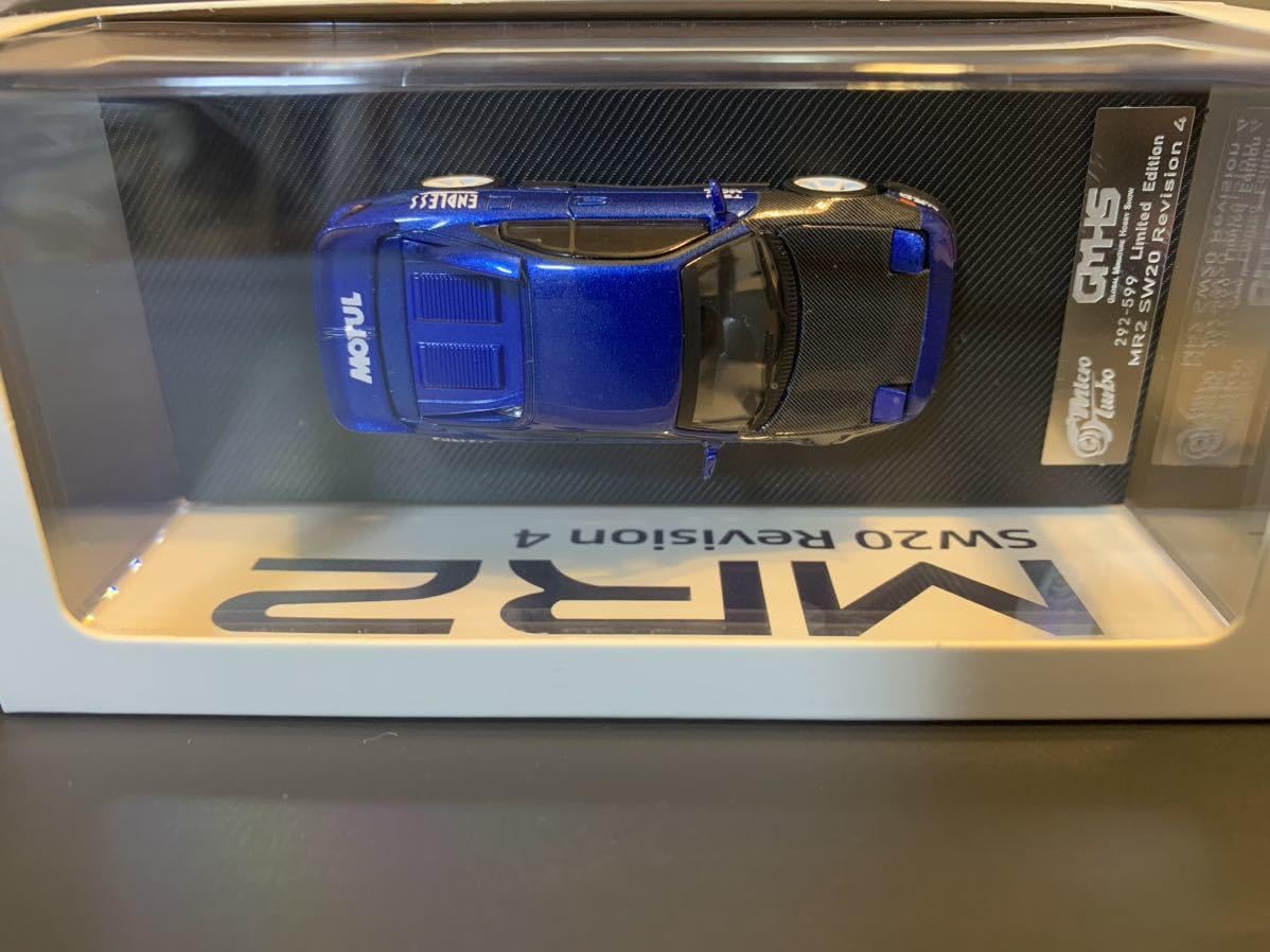 1/64 トヨタ TOYOTA MR2 SW20 GMHS限定 ミニカー Amazon | 1/64 MICRO TURBO ミニカー MR2 SW20 GMHS 限定 青
