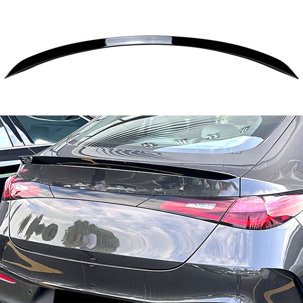 ABS tylny Spoiler samochodu dla Mercedes Benz GLC Coupe C254 2023 2024 Spoiler dachowy bagażnika stylizacja nadwozia akcesoria zewnętrzne,Glossy Black