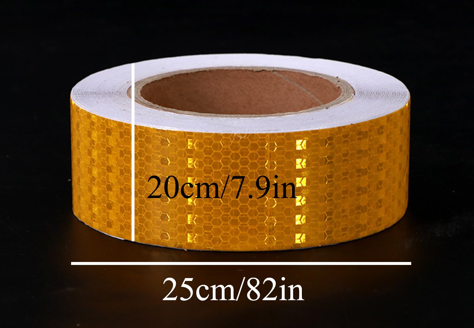 Wasserdichtes Reflektorband, 2/3,9/7,9 Zoll x 82 Fuß, for Anhänger, Fahrräder, Autos, Sicherheitswarnung bei Nacht im Freien(Width 20cm)