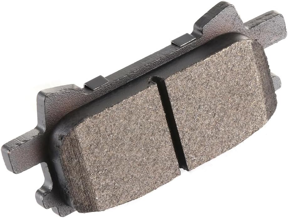 LSAILON [D996] Rear Semi-Metallic Disc Brake Pads Set For Lexus RX330 2004-2006,For Lexus RX350 2007-2009,For Toyota For Highlander 2004-2007 [4PCS]