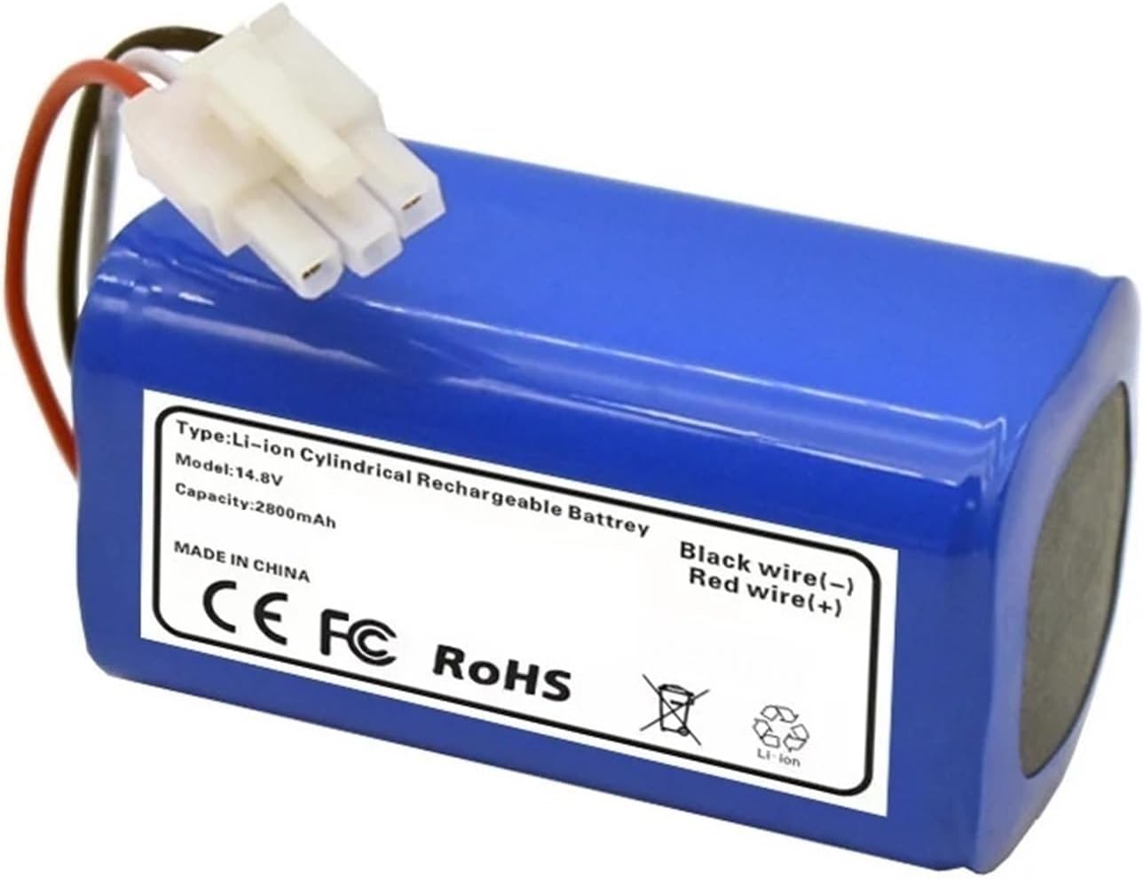 14.8V 2800mAh Robot Vacuum Cleaner Replacement Accessories Battery,Compatible For Miele Scout RX1