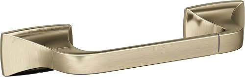 Vista 158 de Amerock BH36012BBZ - Toallero dorado champán Accesorio de baño Highland Ridge 7-7/16 pulgadas (7.441 in) de longitud Toallero de mano