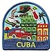 Cuba World Showcase Travel Patch Souvenir Vintage Vacation Embroidered Iron On