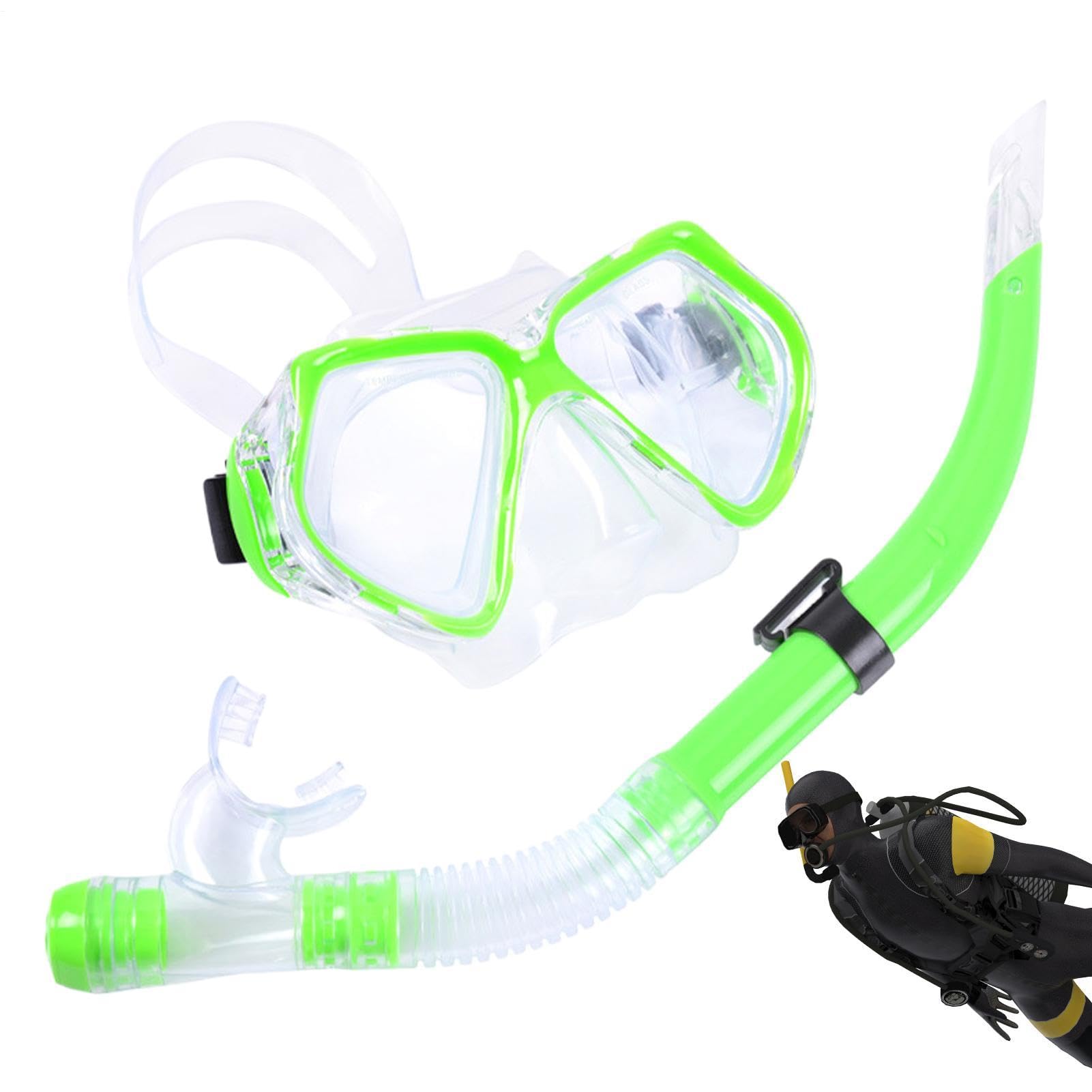 Schnorchelbrille Ergonomischer Panoramablick Auslaufsicher