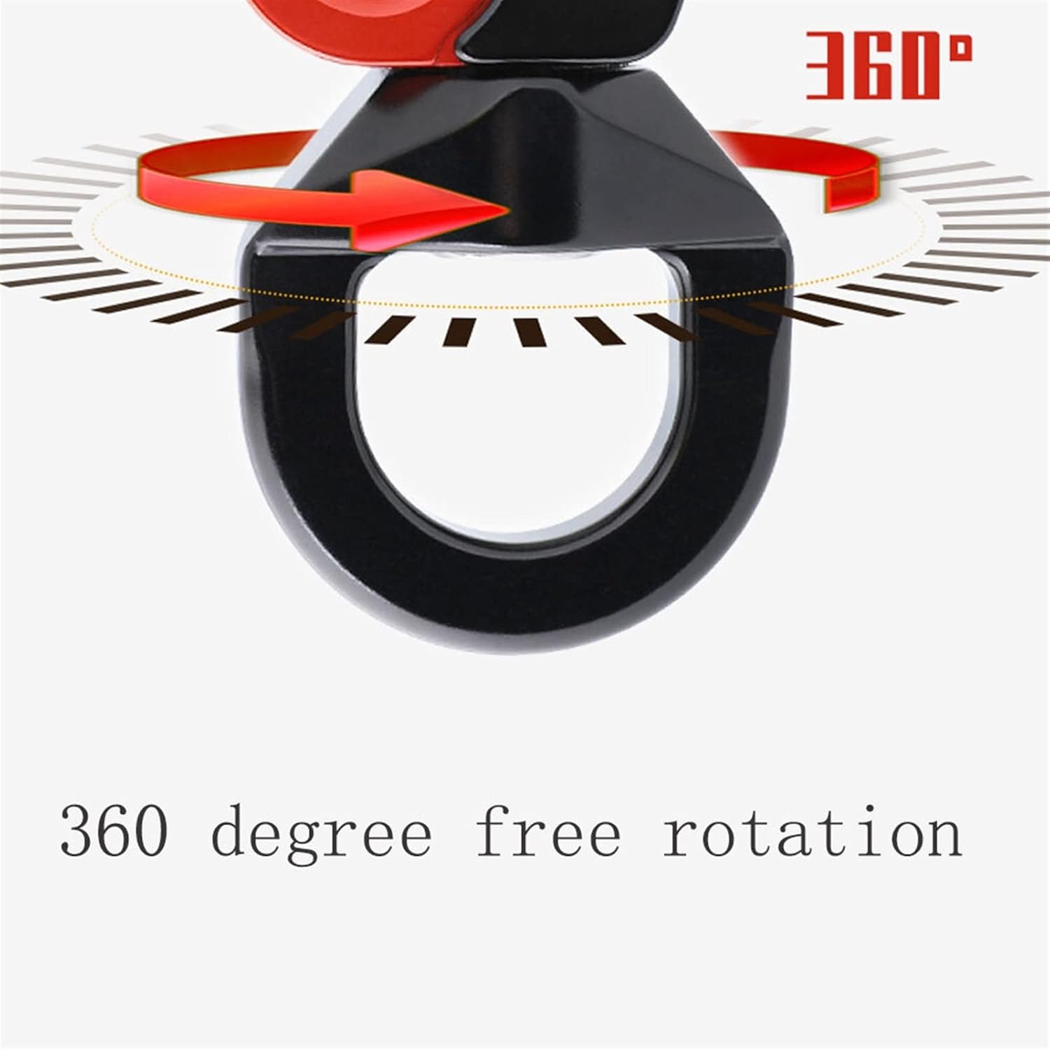 INLIMA Pulley Outdoor Rock Climbing Single Pulley Universal Wheel Stable Rotary Connector Prevent Rope from Tangling Aviation Aluminum