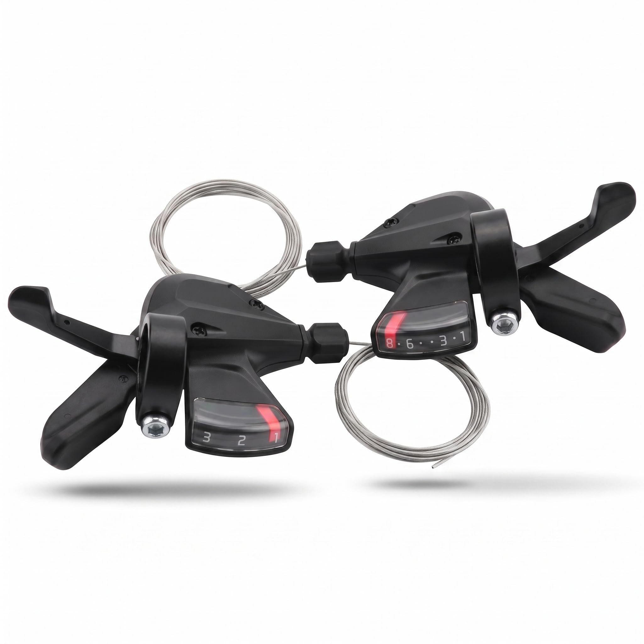 Amazon.com : DMAIP 3x8 Speed Bike Shift Levers Set, 24 Speed