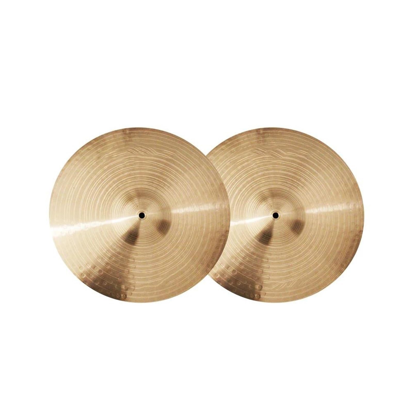 Cymbales Ensemble de cymbales B8 avec 14 charleston 16 Crash 18 Crash 20 Ride, sac de cymbale professionnel