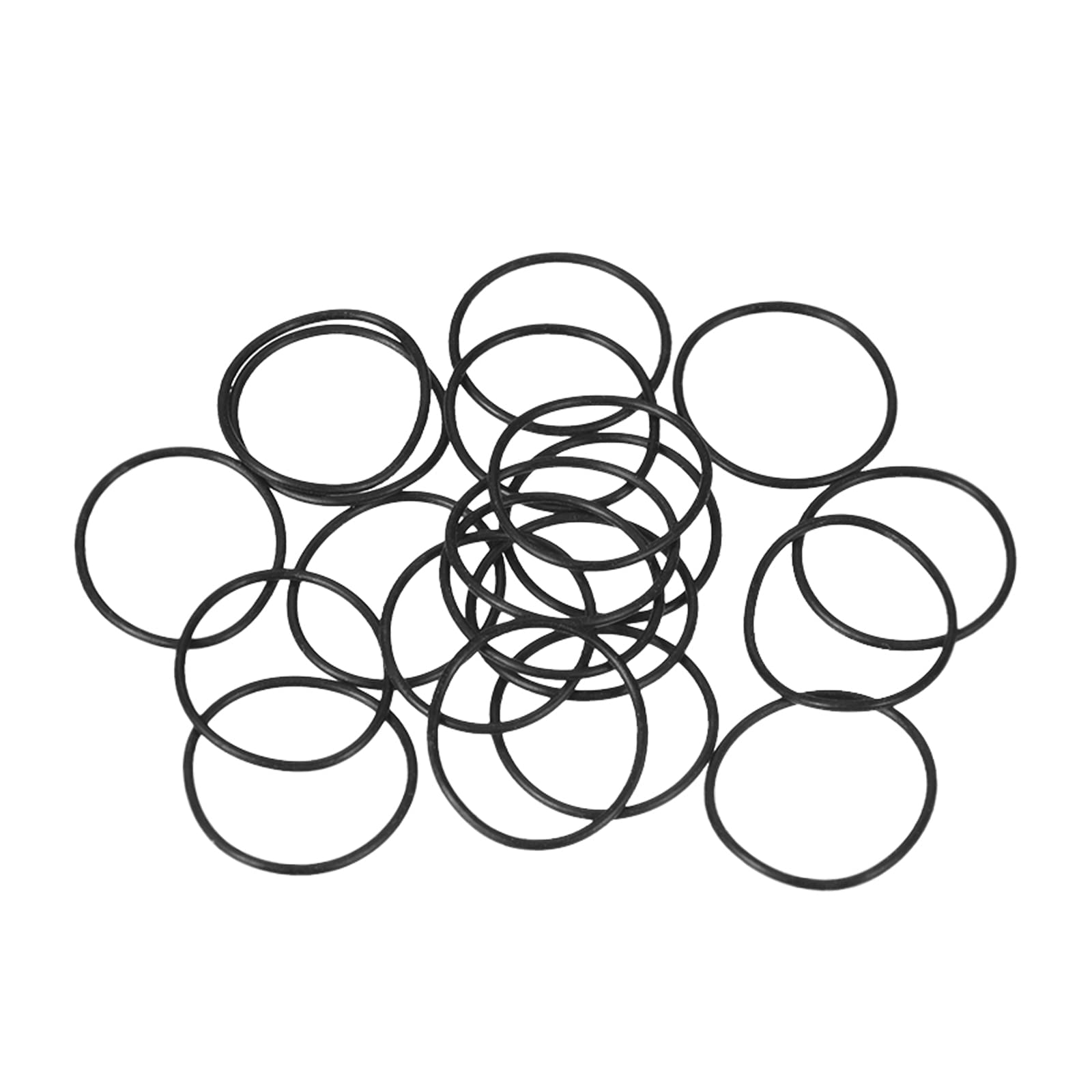 Joint Torique Caoutchouc QUARKZMAN 46mm X 42mm X 2mm Nitrile Caoutchouc Joints Toriques X 20 Pièces Rond Joint Rondelle Pour Robinet Plomberie Réparation Étanchéité Connexion Joint Robinet