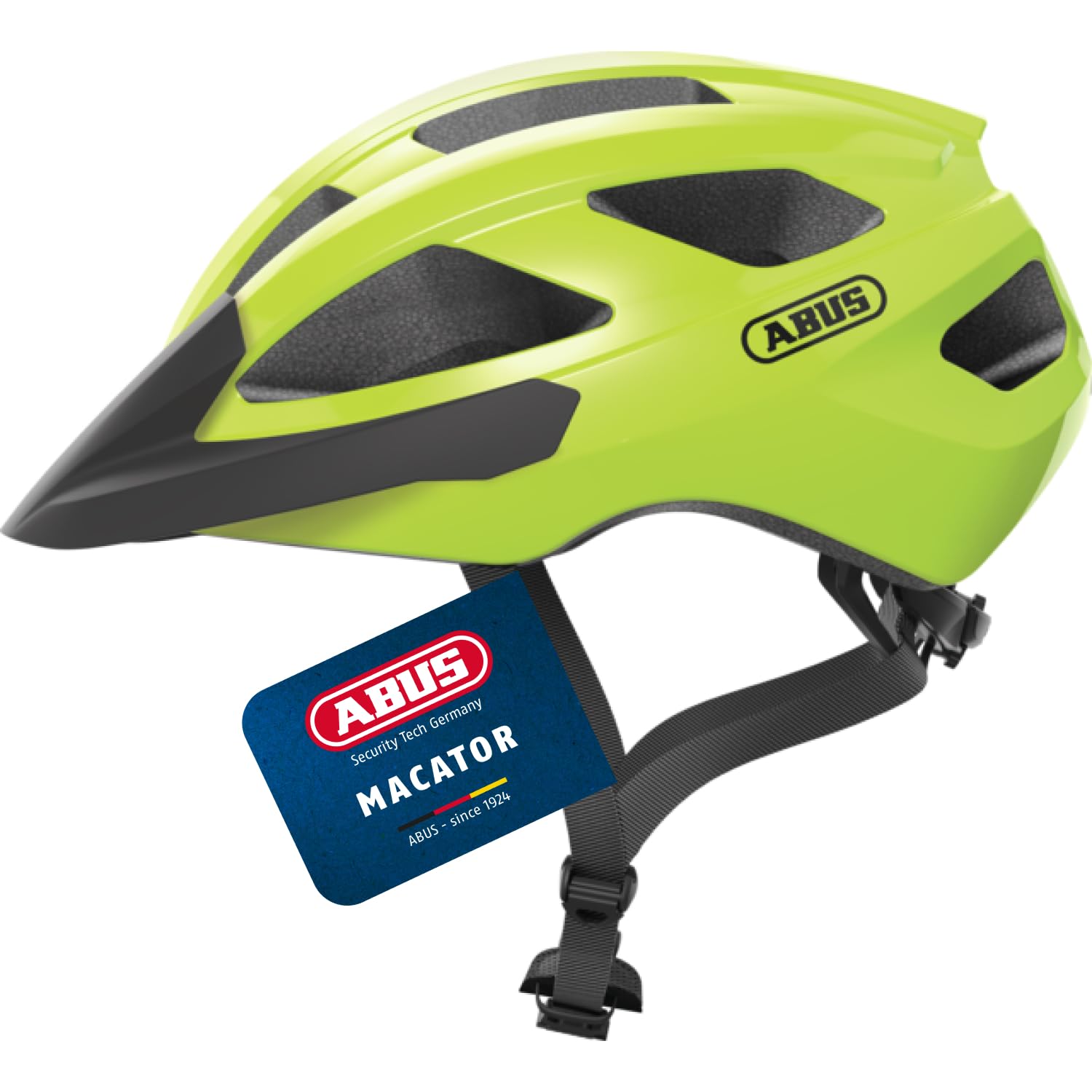 ABUS Macator road bike helmet - sporty bike helmet for beginners - also for pigtail wearers - for men and women — image 1
