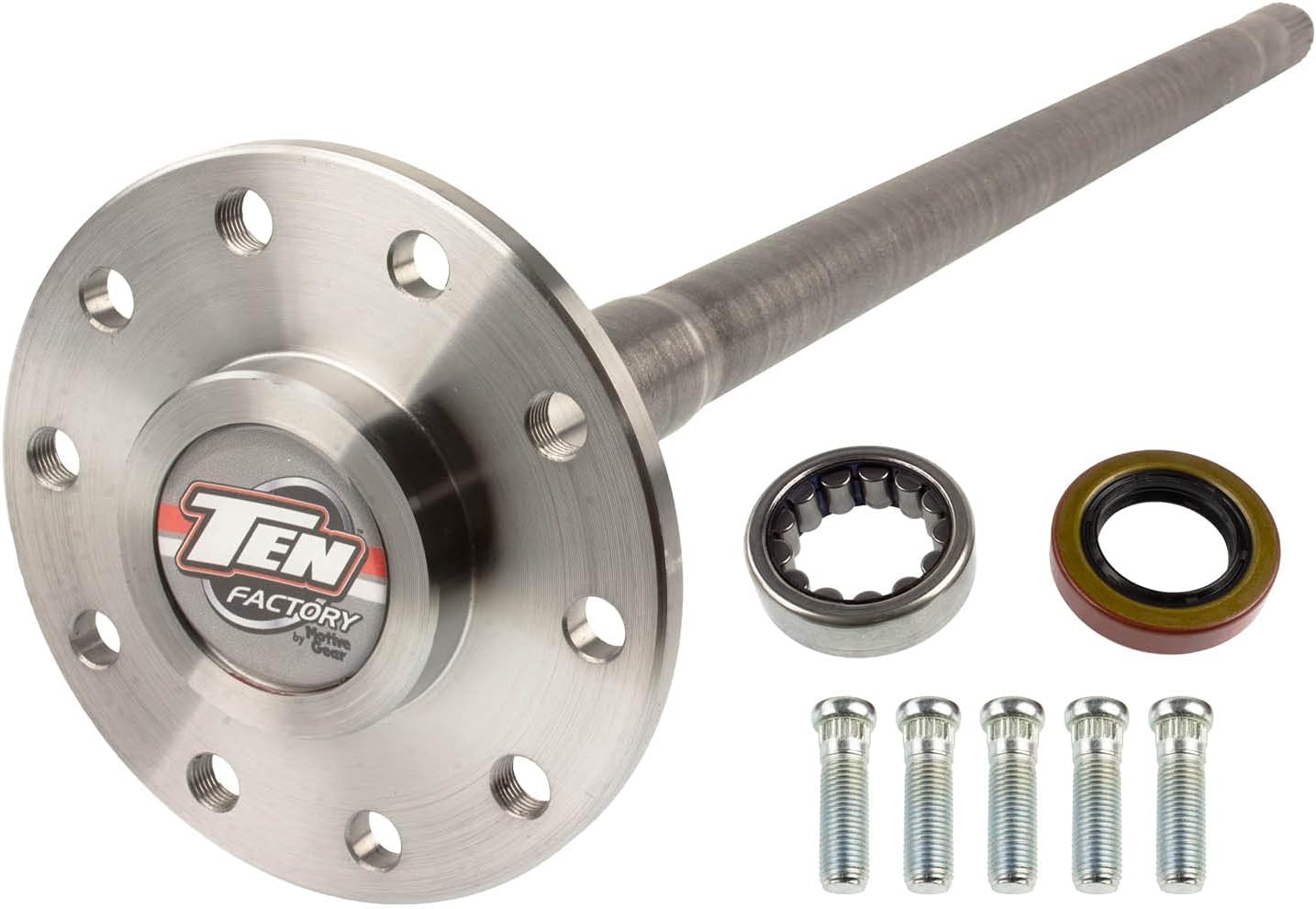 TEN Factory MG27123 Bolt Pattern Spline Drive Axle Shaft Assembly for GM 8.5 Left/Right 30.44" Length, 28 Spline 5 x 4.75 Lug Pattern Fits Chevrolet Caprice Impala Monte Carlo Buick Century Oldsmobile