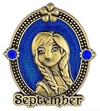 disney princess anna coronation dress Anna – septiembre Disney Parks Princess - Pin de piedra natal de cumpleaños - Anna - Septiembre