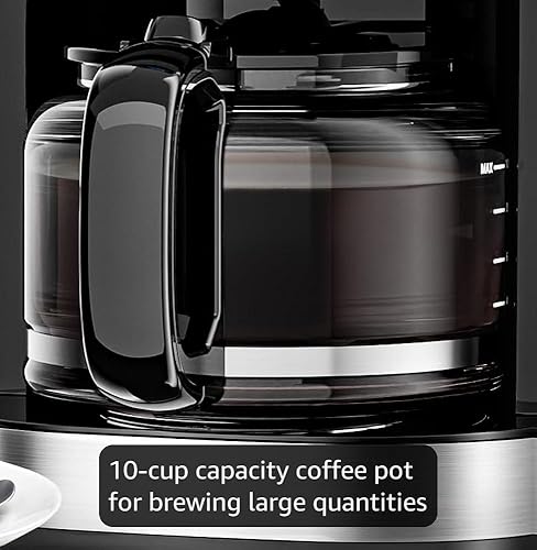 Amazon.com: Electactic 10-Cup Drip Coffee Maker with Built-in