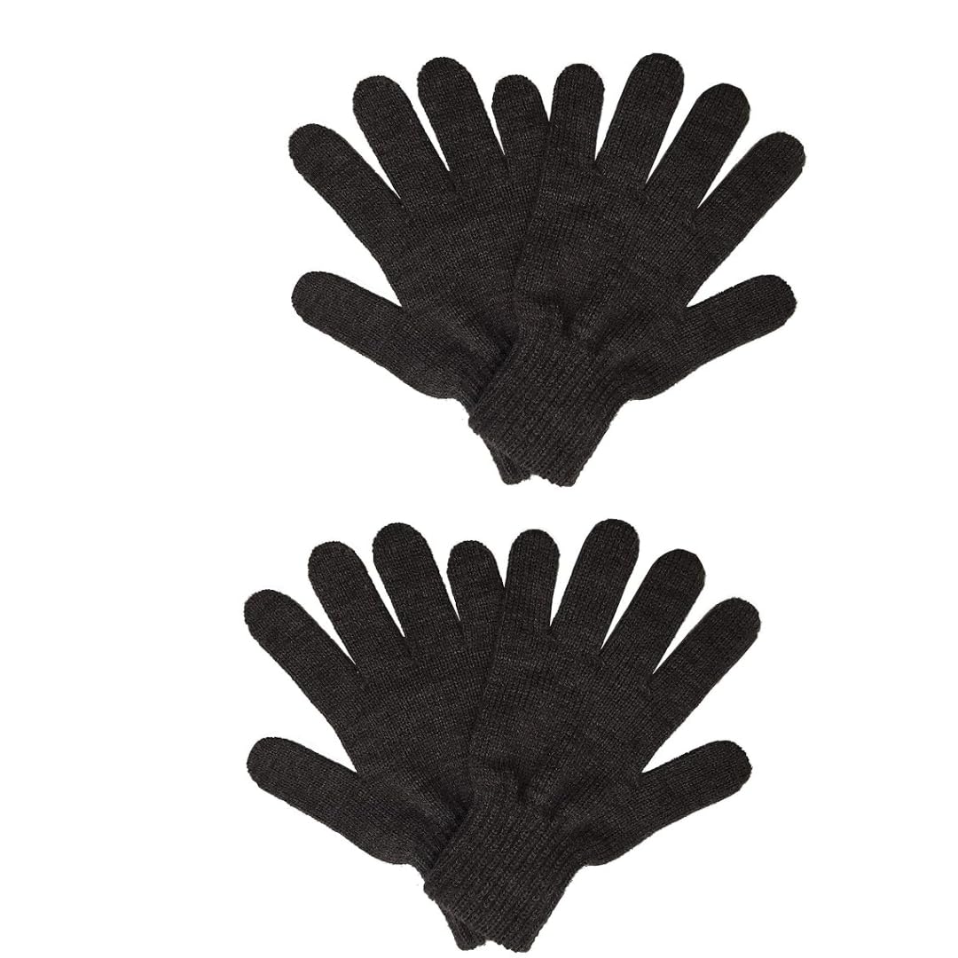Acrylic Woolen Winter Gloves for men & women fits-image-37