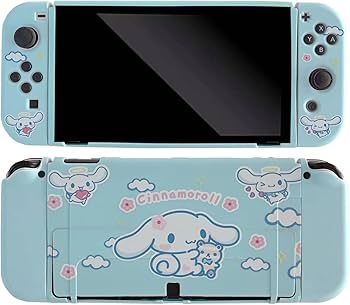 Amazon.co.jp: Nintendo Switch OLED対応かわいいシナモンロールケース