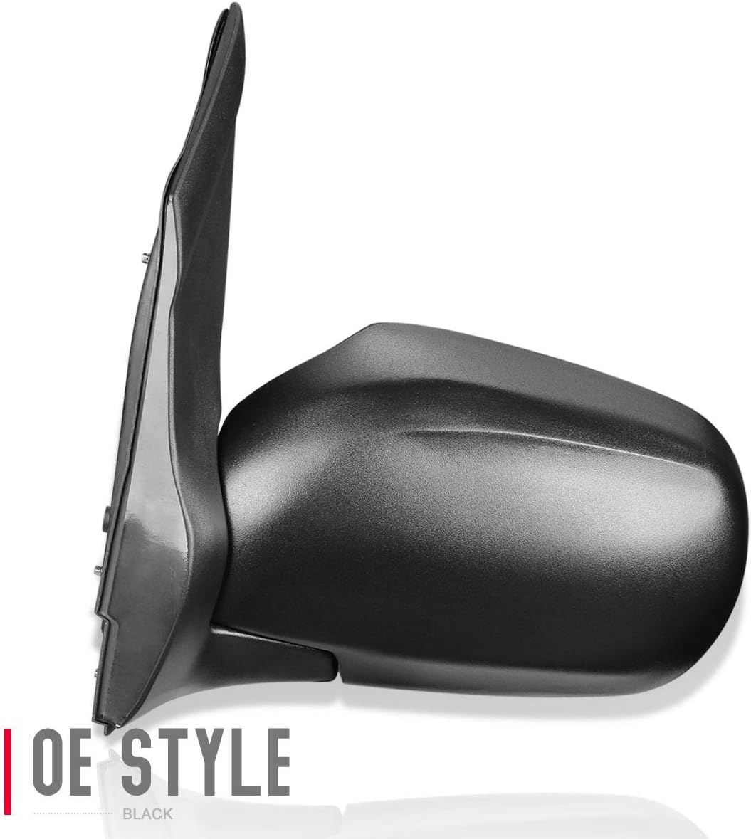 DNA Motoring OEM-MR-MA1320136 Factory Style Powered Left Side Door Mirror Compatible with 00-06 Mazda MPV