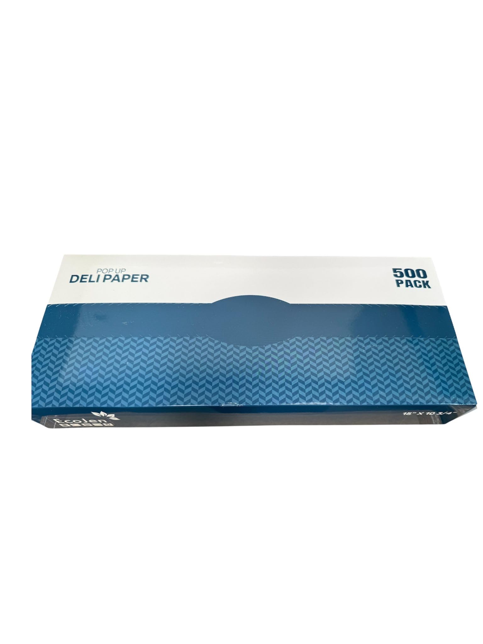 logan Interfolded Dry Waxed Deli Paper, 10.75" Length X 15" Width, White- 500 sheets