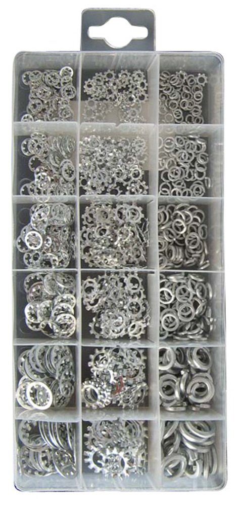 Pearl PXP126 Assorted Shake Proof Washers (720 Pieces)