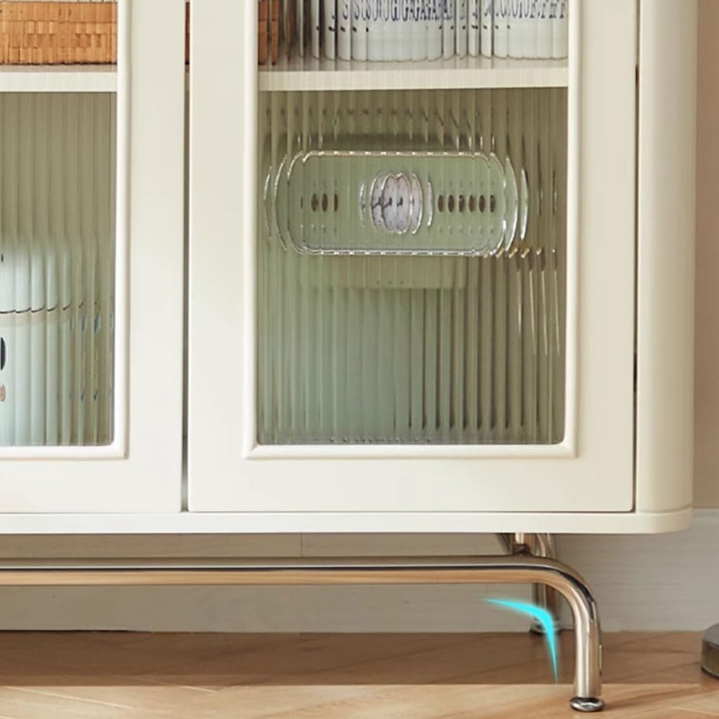Buffet Cabinet Simple Home Small Apartment Sideboard Living Room Cream Style Storage Cabinet Restaurant Kitchen Tableware Buffet Cabinet with Storage