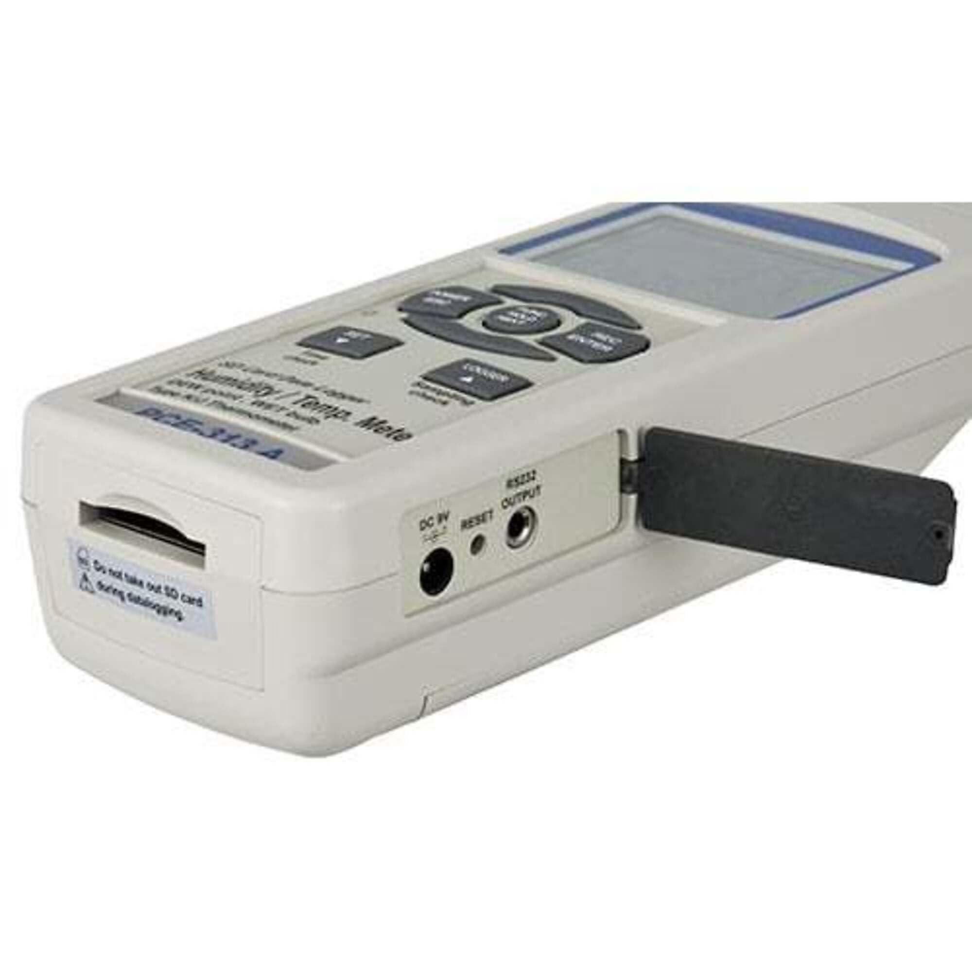 PCE-313A Higrómetro/Registrador de datos/Higrómetro/Medidor de temperatura/Medidor de humedad/Tarjeta de memoria SD para uso profesional en tecnología de medición climática