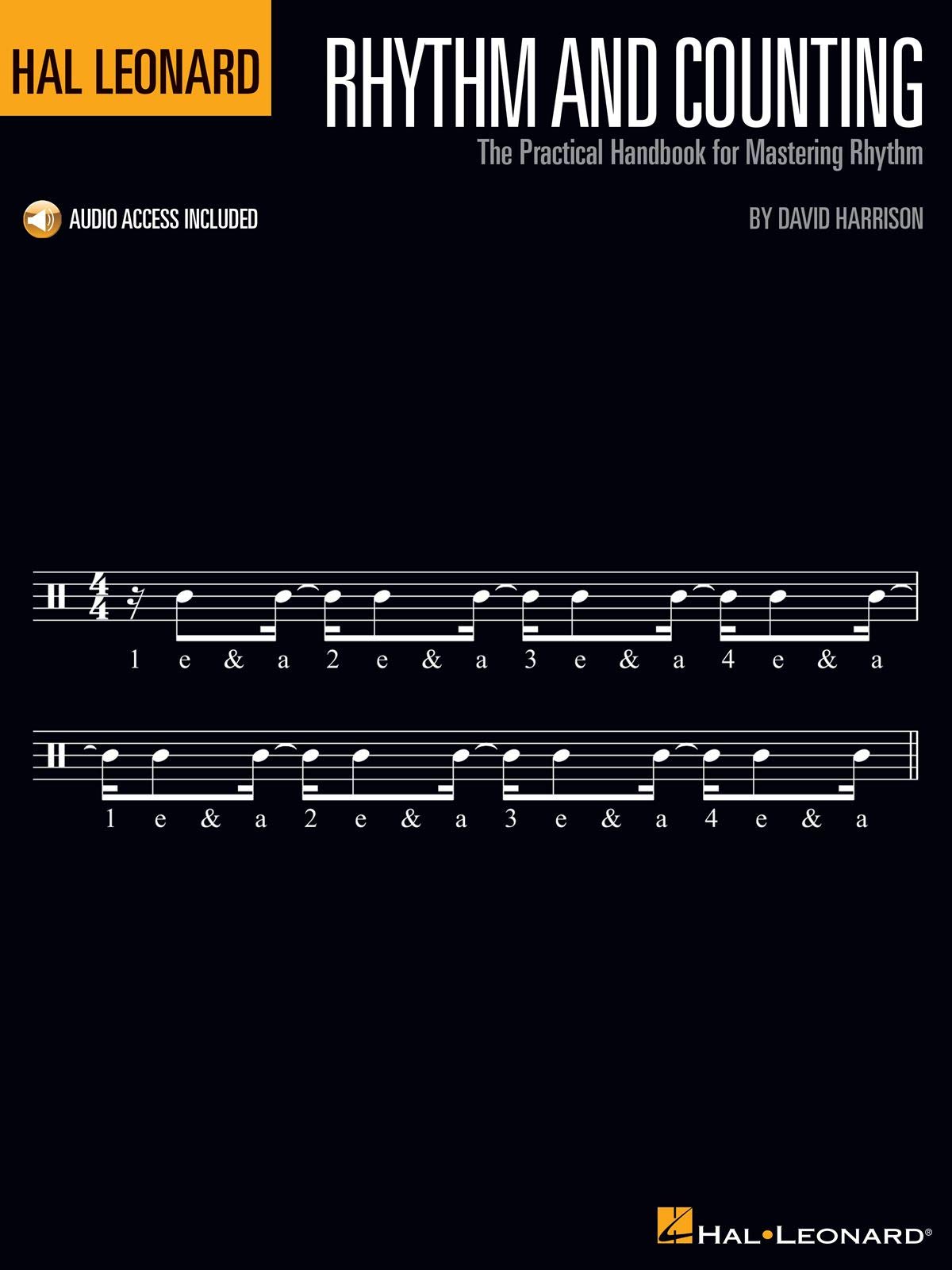 Hal Leonard Rhythm And Counting | Practical Rhythm Training and Music Theory Guide with Online Audio for All Instruments and Voice | Counting Method Exercises for Students Teachers and Self Study