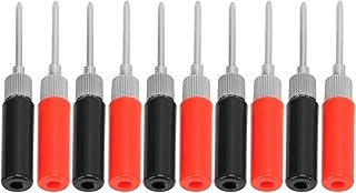 Pinos de teste, agulha de teste de latão niquelado excelente medição shell ABS para testes de circuito de rotina para multímetro