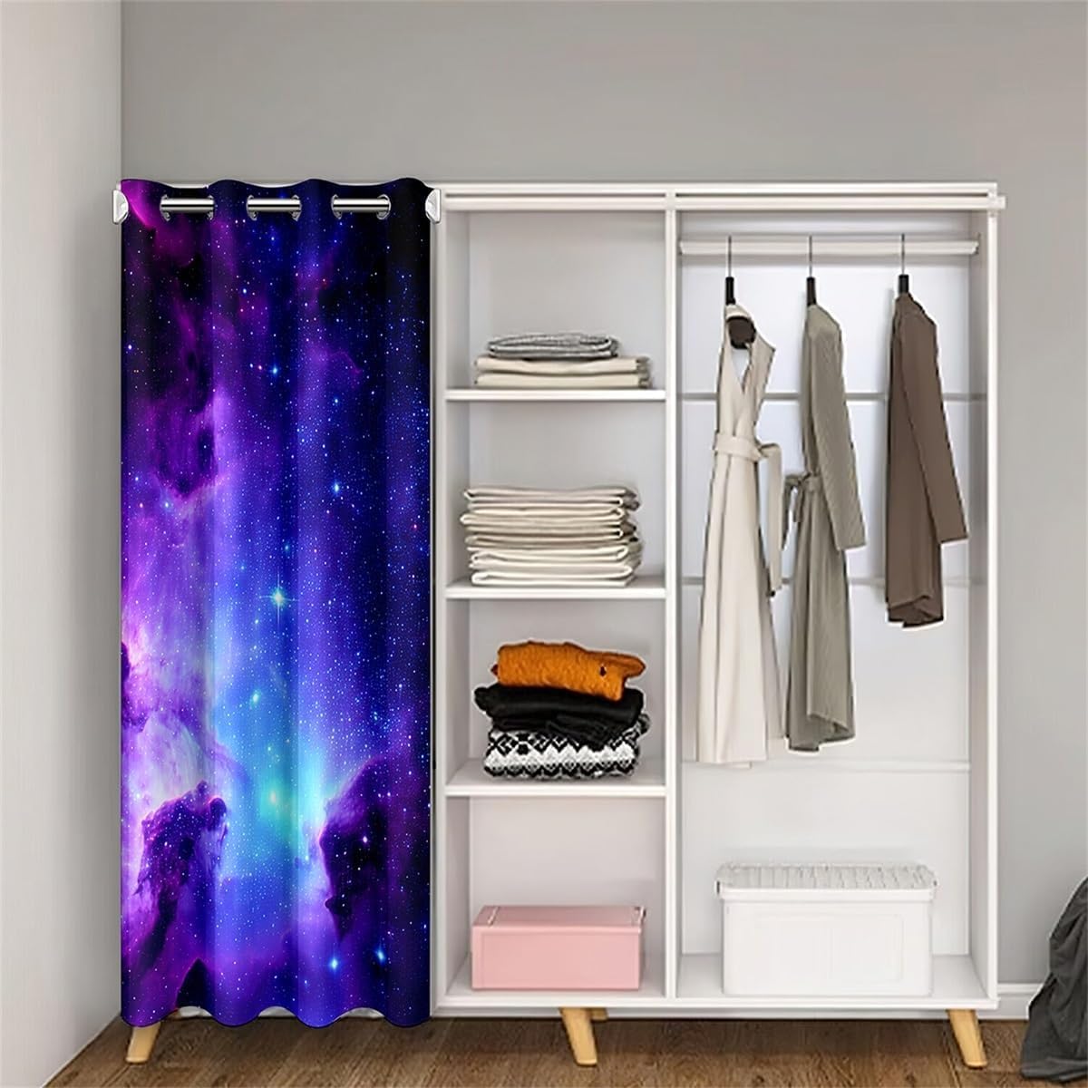 Loussiesd Galaxy Doors, Windows, Curtains Privacy - Image 2