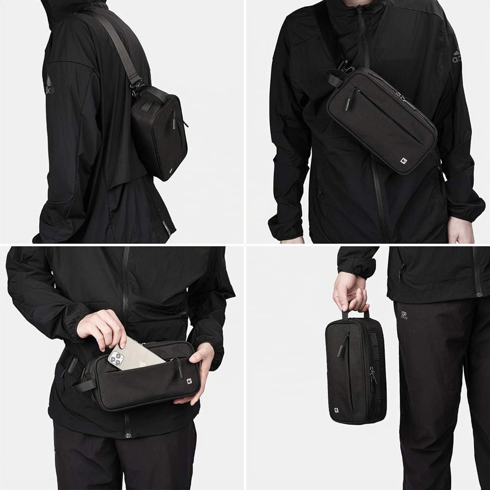 Rhinowalk Bolsa de Bicicleta, Bolsa de Manillar de Bicicleta, Impermeable, Bolsa Delantera de Bicicleta, para Bicicleta Deportiva, Accesorios de Ciclismo Profesionales