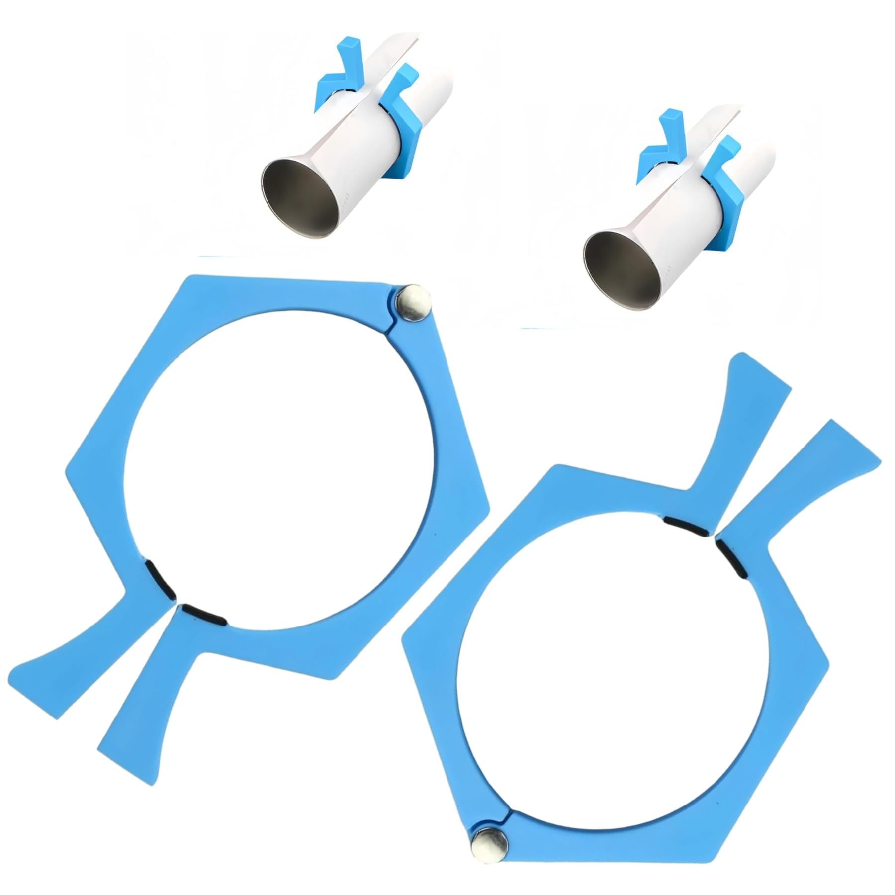 2PCS Tumbler Holder Tumbler Clamp for Sublimation,Pinch Tumbler Clamp Perfect,Tumbler Clamp Sublimation Tools for 20 Oz Cups Skinny Straight Tumblers(