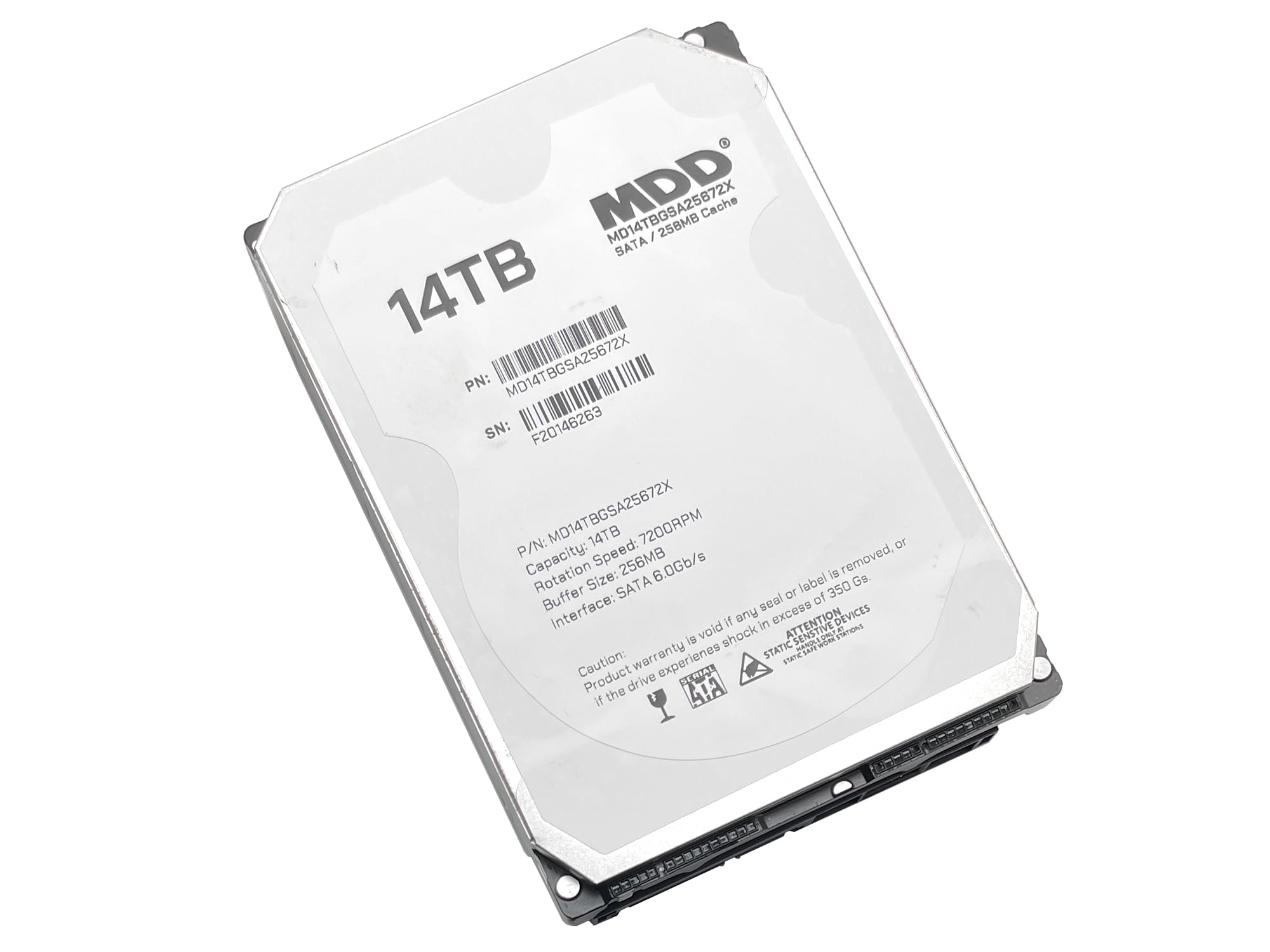 Amazon.com: MDD MAXDIGITALDATA MDD 14TB 7200RPM SATA 6Gb/s 256MB