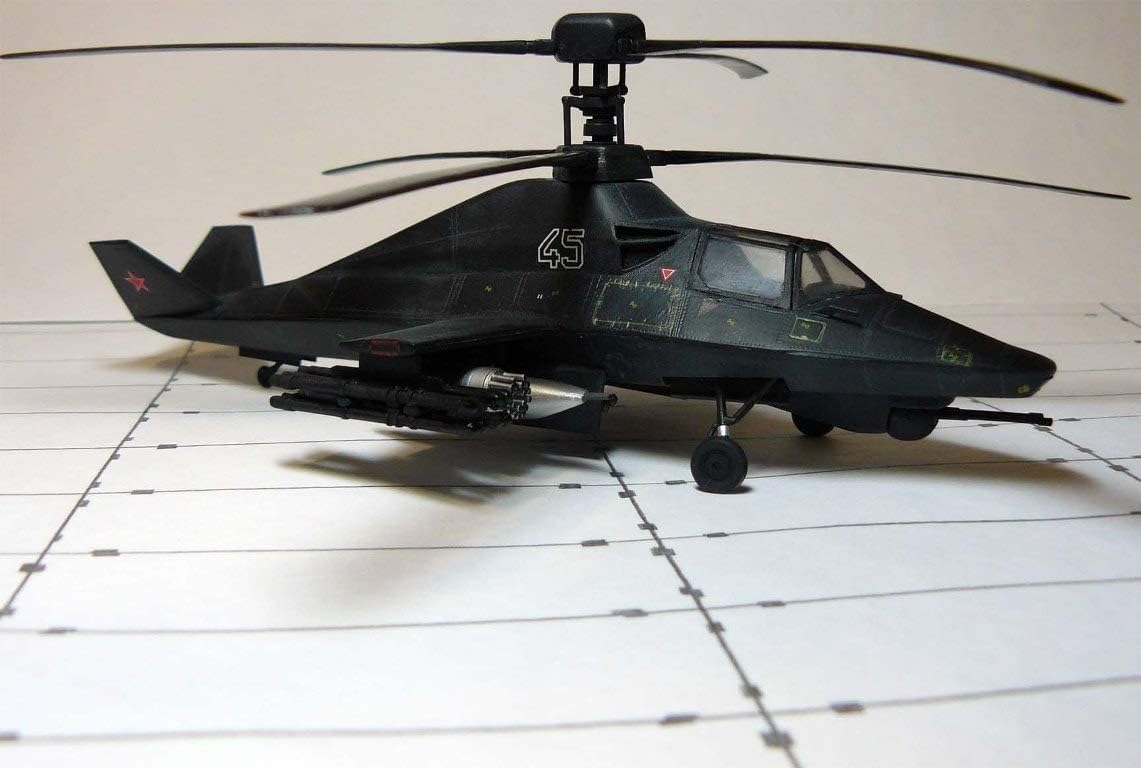 Amazon | ズベズダ 1/72 KA-58ステルスヘリ プラモデル ZV7232