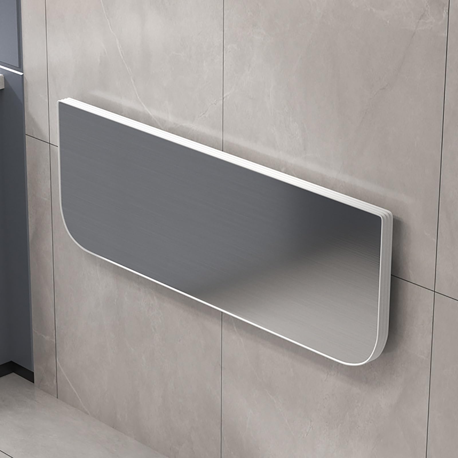 Étagère en acier inoxydable 304 premium avec plan de travail rabattable mural