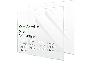 11x14 Acrylic Sheet: Unleash Your Creativity for Durable Signs, Craft Masterpieces, and Photo Frames