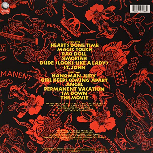 Permanent Vacation [Red/Black Marble 180g LP] image 4