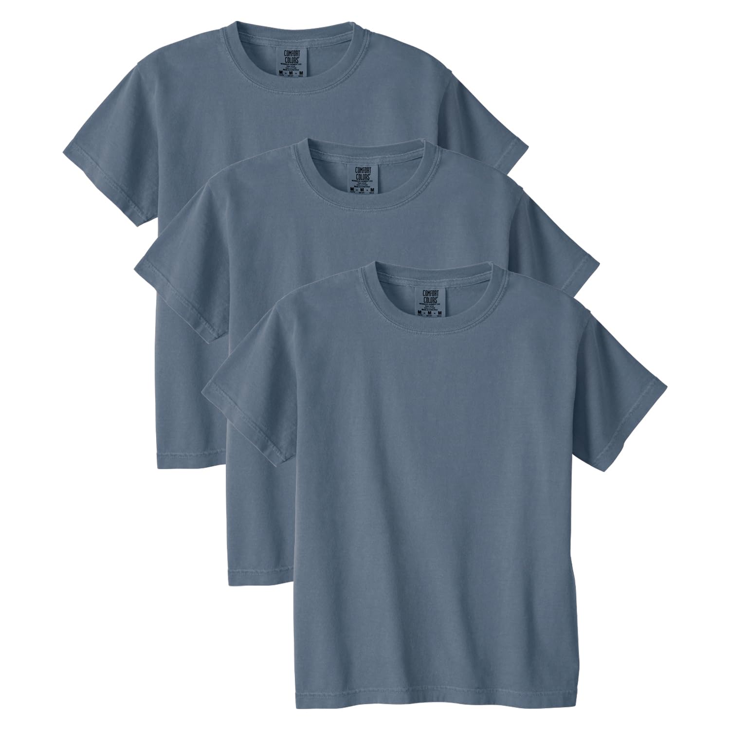 Comfort Colors Unisex-Child Ring Spun T-Shirt, 3-Pack, Style G9018