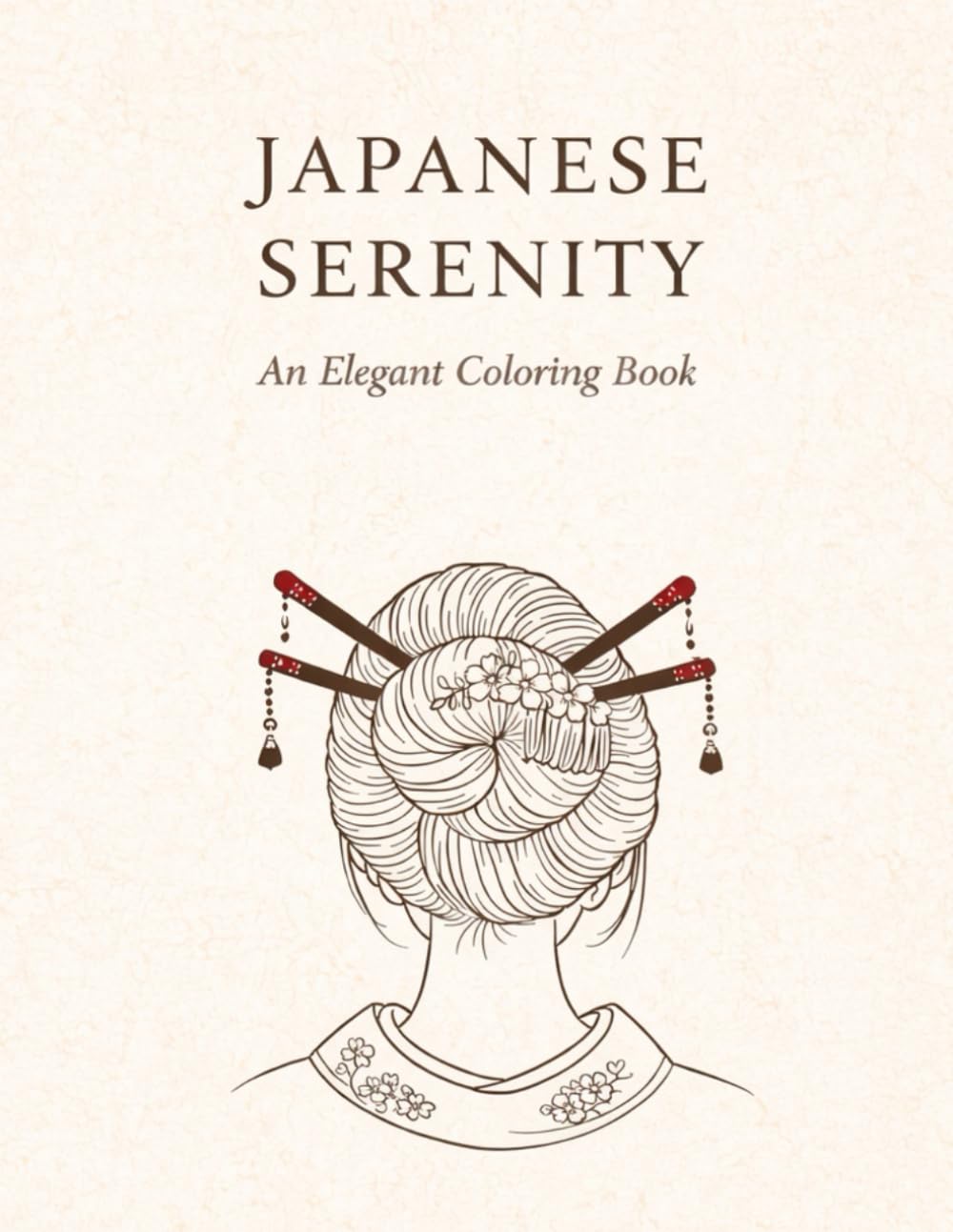 Japanese Serenity: An Elegant Coloring Book