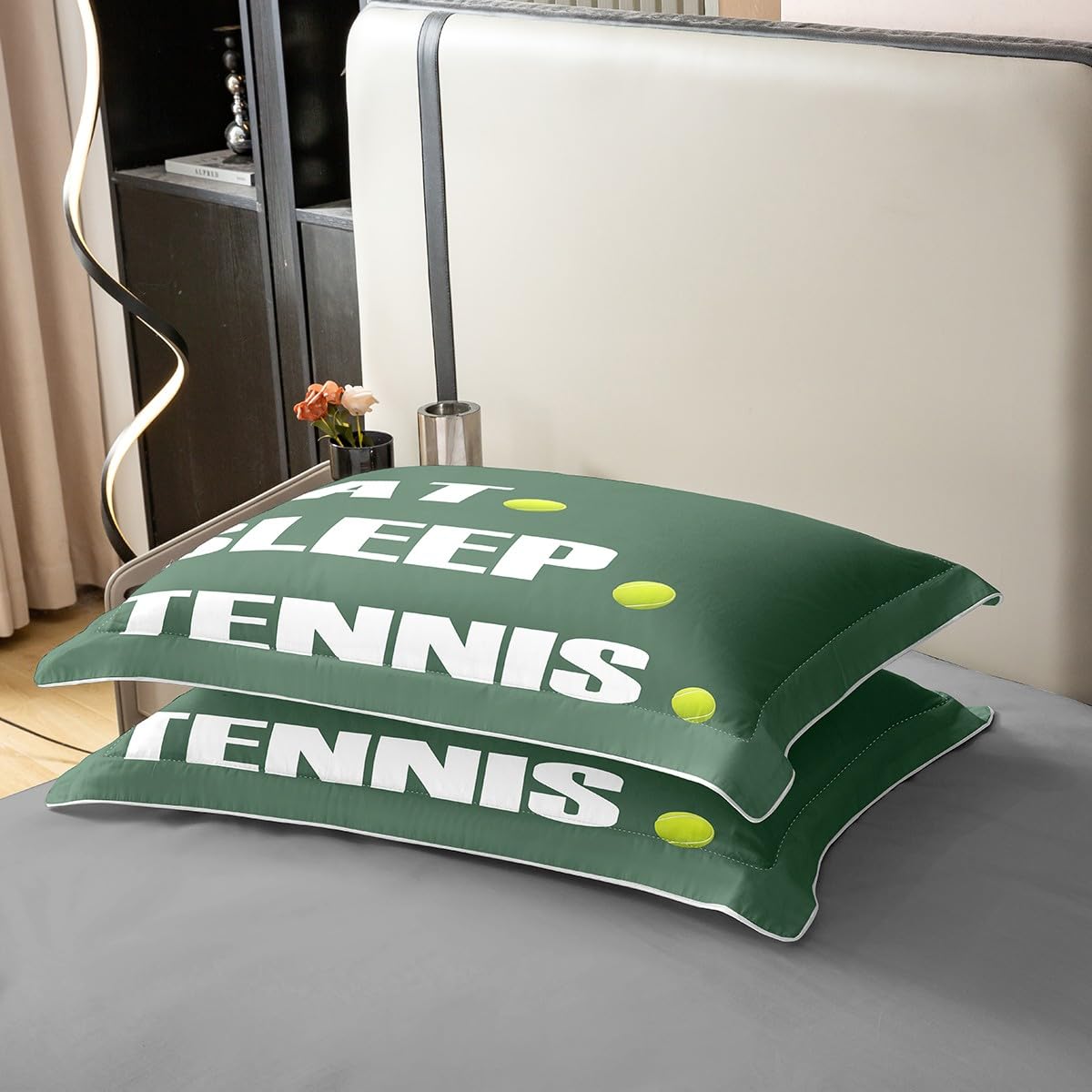 Tennis Print 100% Baumwolle Bettbezug 135x200 Für  Produktbild-Vorschau 7
