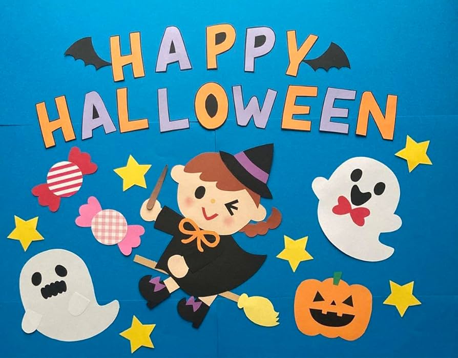 Amazon.co.jp: ハロウィン 飾り 壁面 おばけ バースデー 寝相