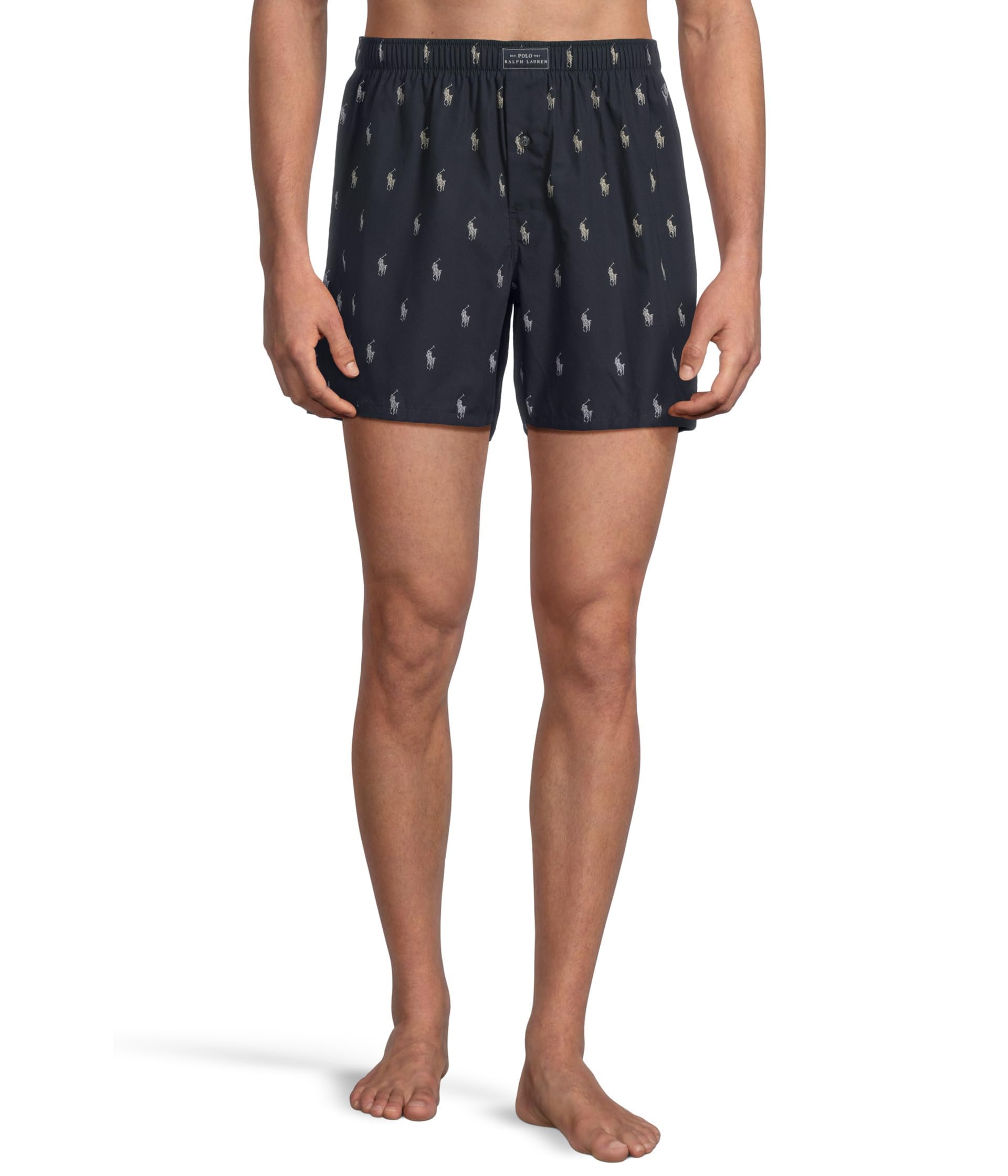 Polo Ralph Lauren Men's All Over Pony Player Woven Boxer
