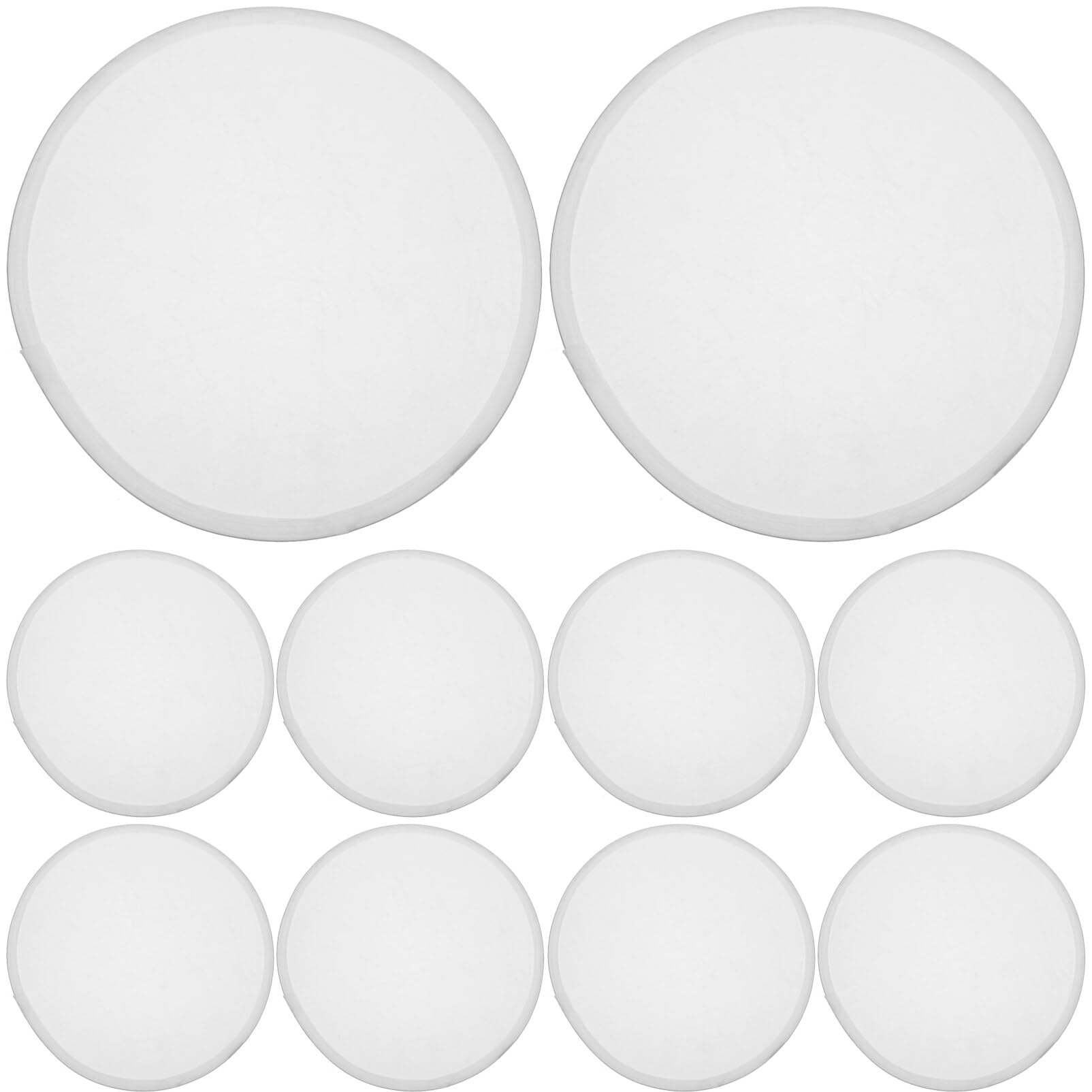 Wririw 50pcs Outdoor Fans Foldaway Fan Collapsible Beach Summer Outdoor Activity Folding Pocket Fans Flying Disc Sports Equipment Folding Flying Disc Folding Round Fan, Green