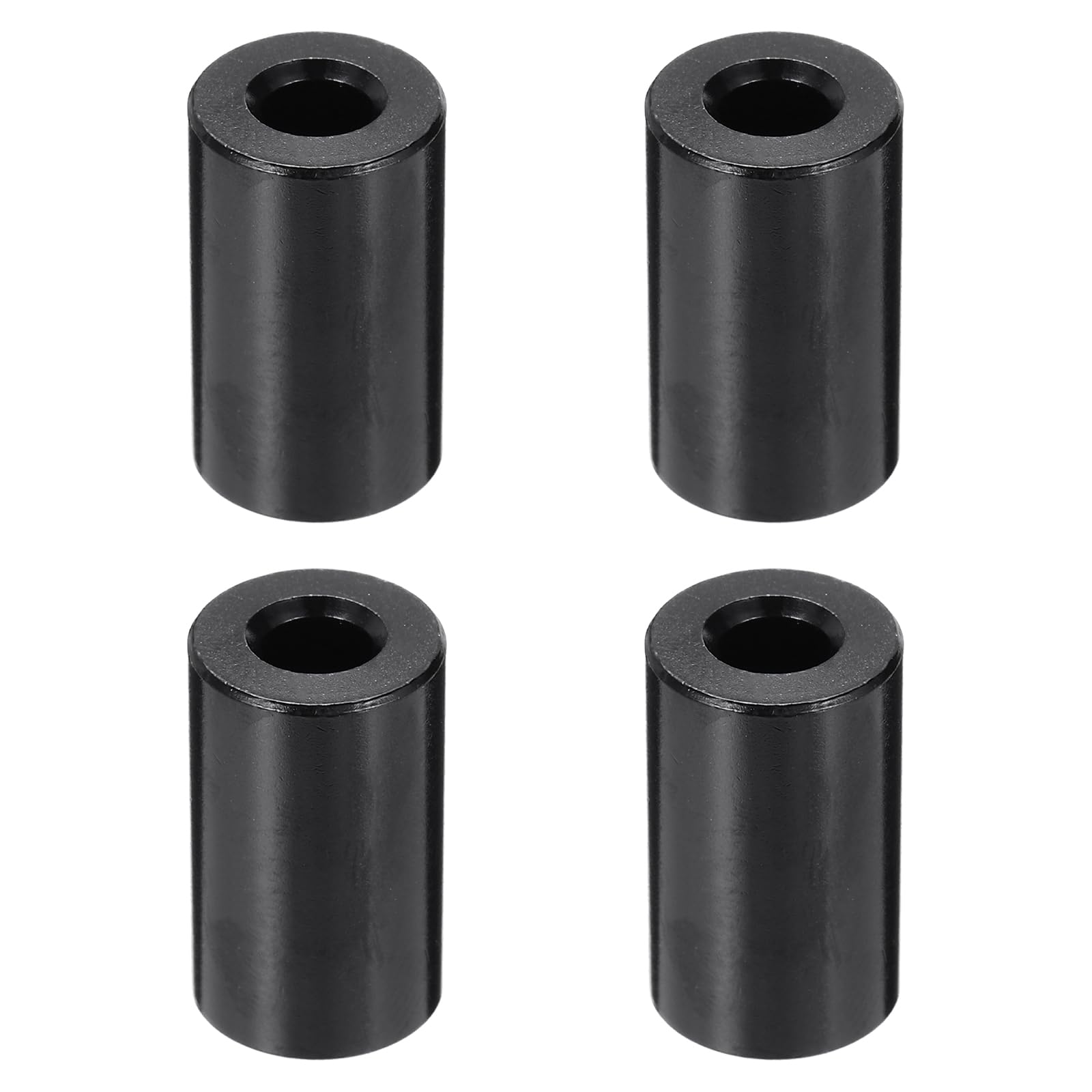 PATIKIL 4pcs M5 Aluminium Spacers, 3/16" ID x 1/2" OD Round Standoff Spacer