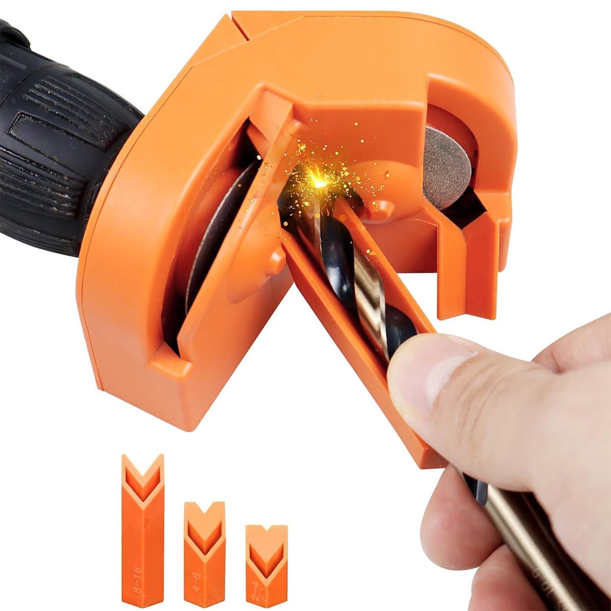 Serplex® Drill Bit Sharpener for Power Drill Universal Drill Bit Sharpener for 2-16mm Drill Bits Multipurpose Drill Bits Sharpener for HSS Drill Bits, Masonry Bits, Carbide Bits, More (B0D4M5MVRL) Amazon Price History, Amazon Price Tracker