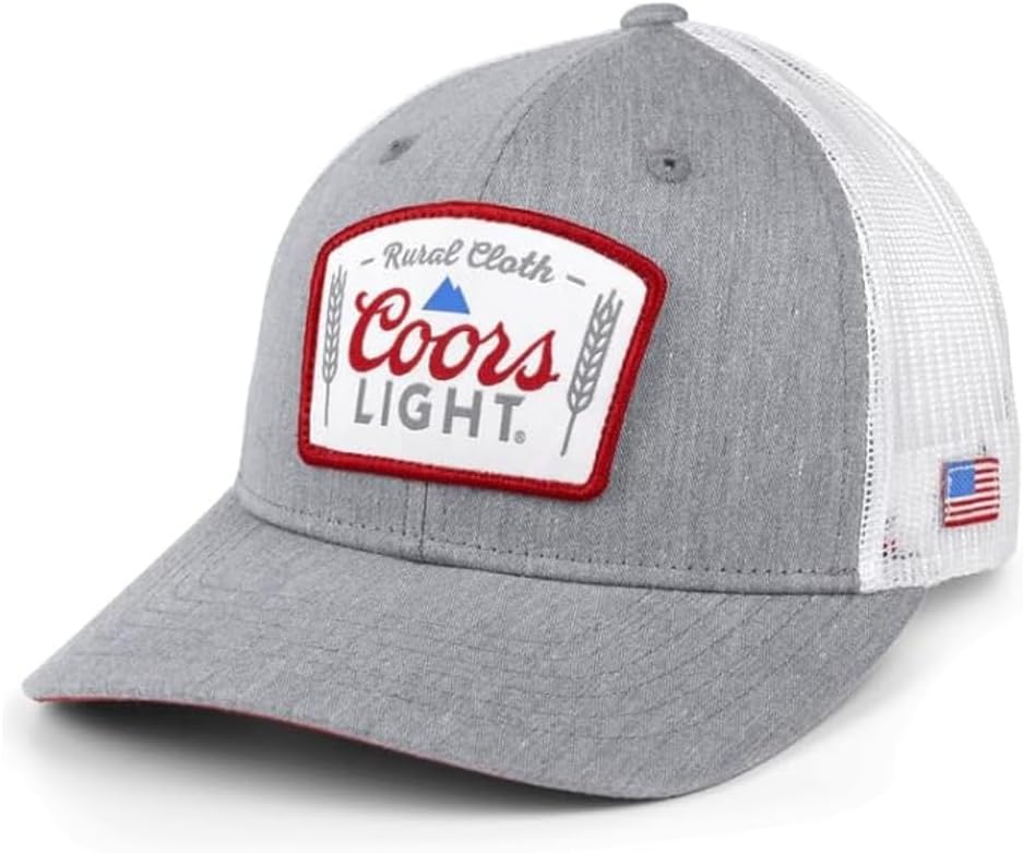Rural Cloth Coors Light Adjustable Snap Back Hat