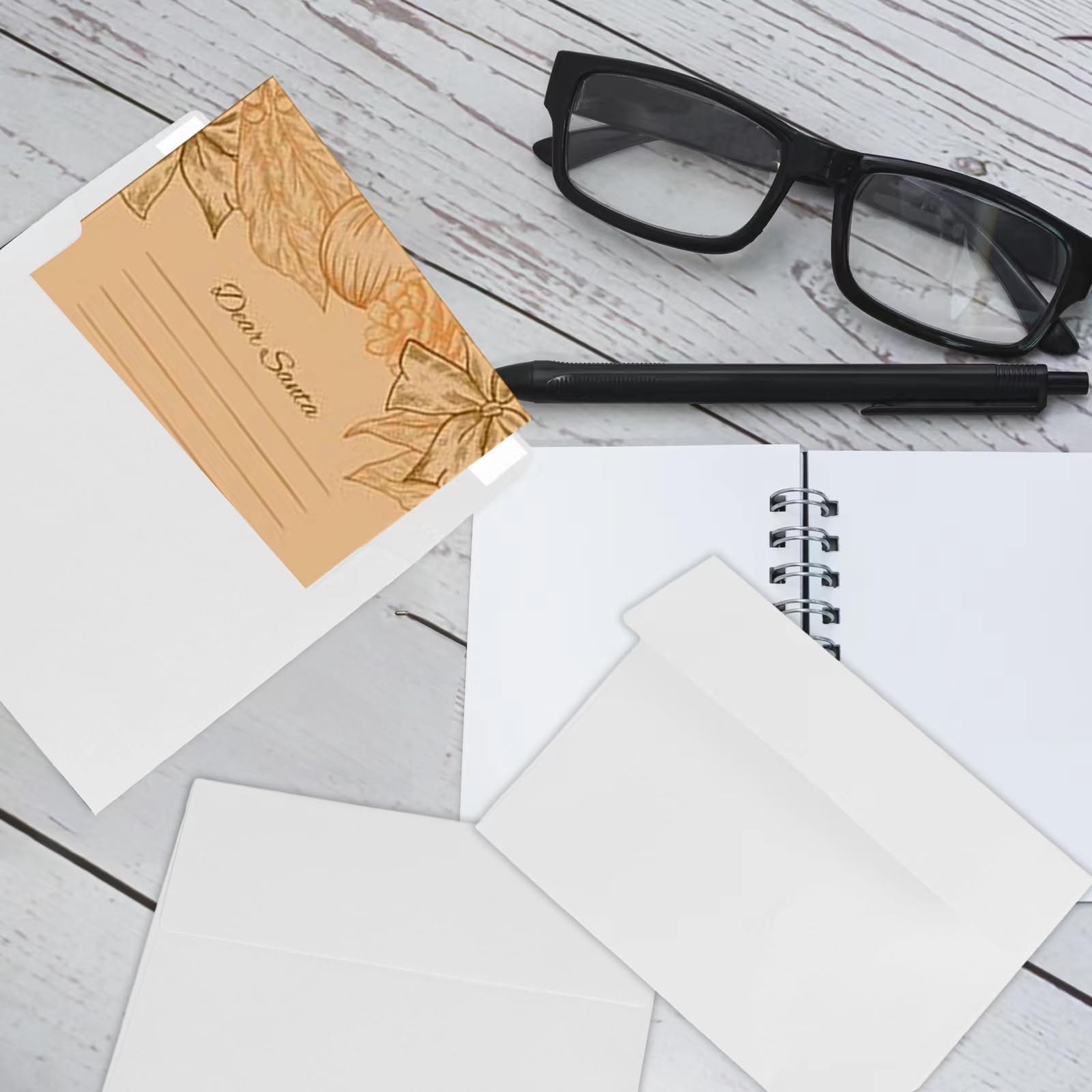Sobres A4, 100 sobres de 4 x 6 pulgadas para sobres de papel kraft, tarjetas de felicitación, correos, sobres de invitación imprimibles, bodas, fiestas, fotos, postales, sobres de tamaño carta