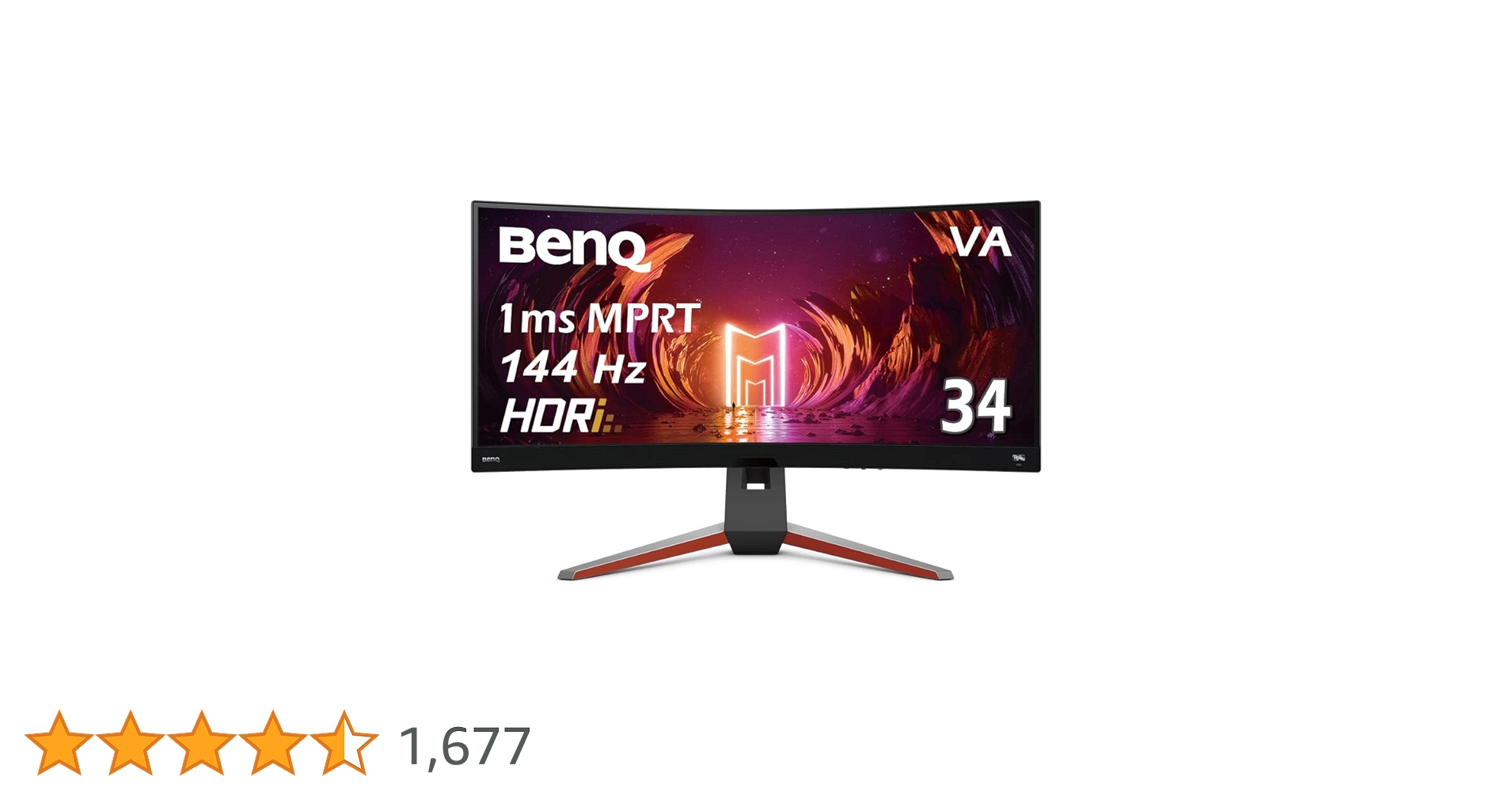 BenQ MOBIUZ EX3410R 34インチ ゲーミングモニター BenQ MOBIUZ 34