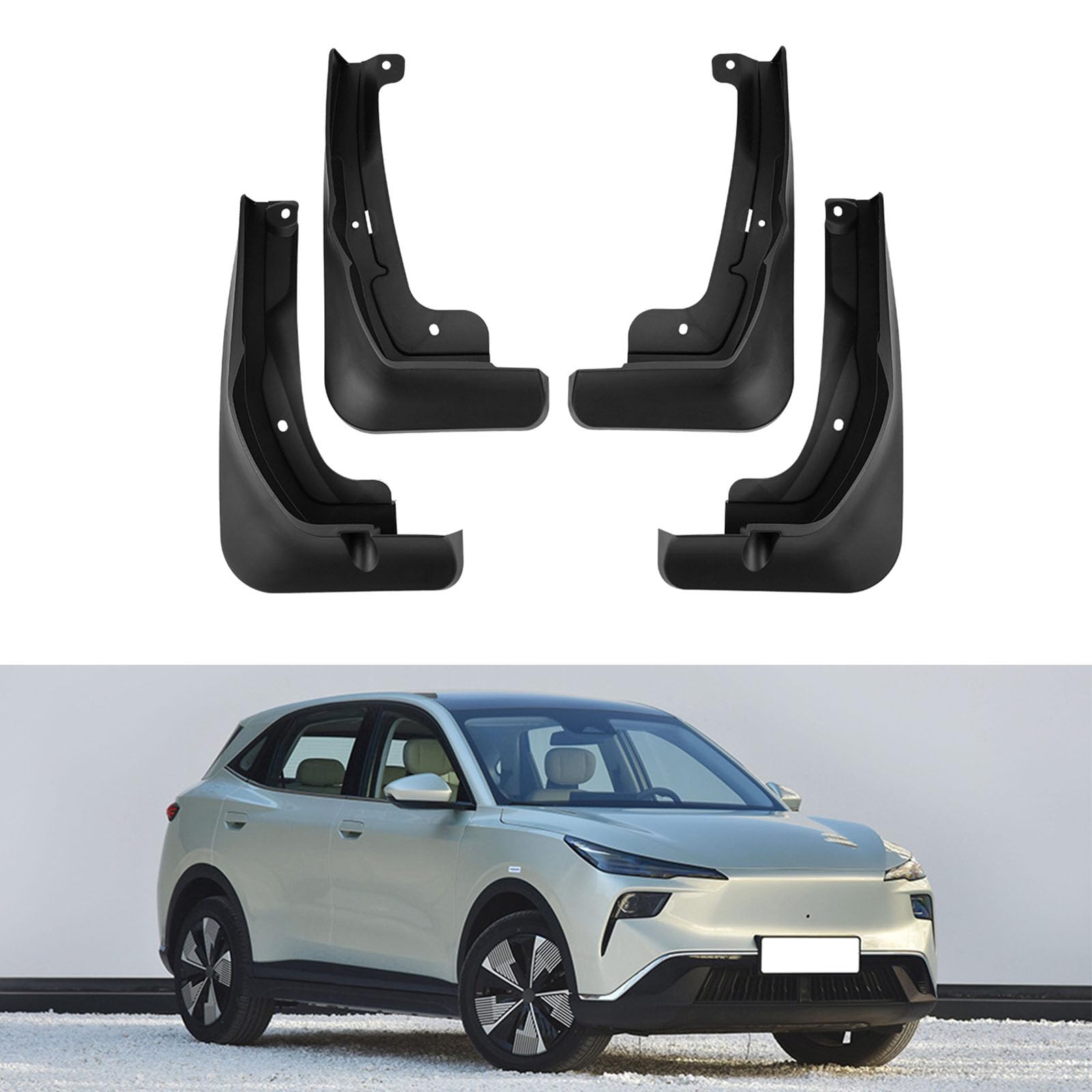 JGQFB Car Mudguards,Compatible with FAW Bestune Yueyi 03 2025,Auto Parts