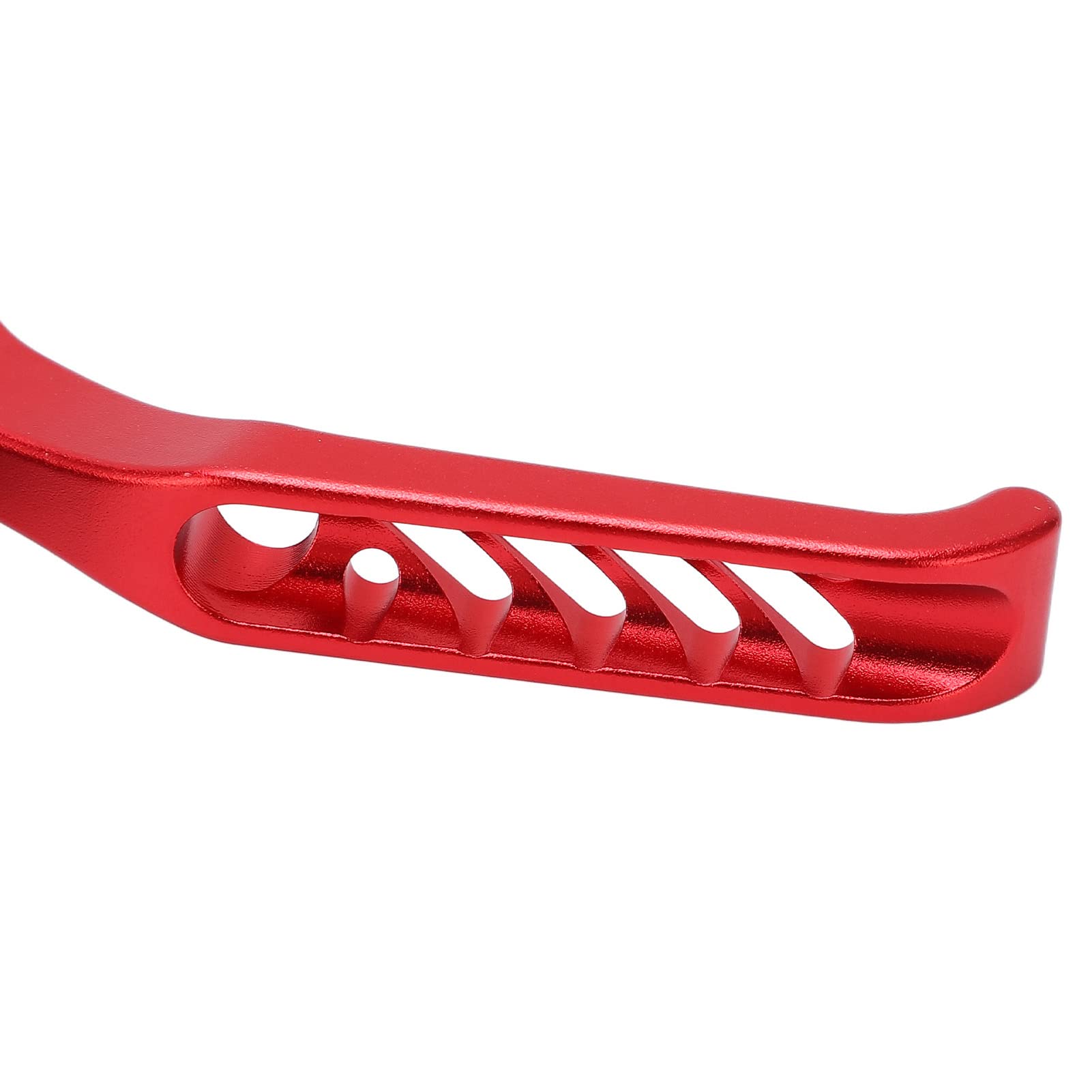 Kadimendium Fahrrad-Bremshebel, Fahrradbremse, leicht, stabil, 22,2 mm Öffnung, Aluminiumlegierung für 3sixty Mountainbike (rot)